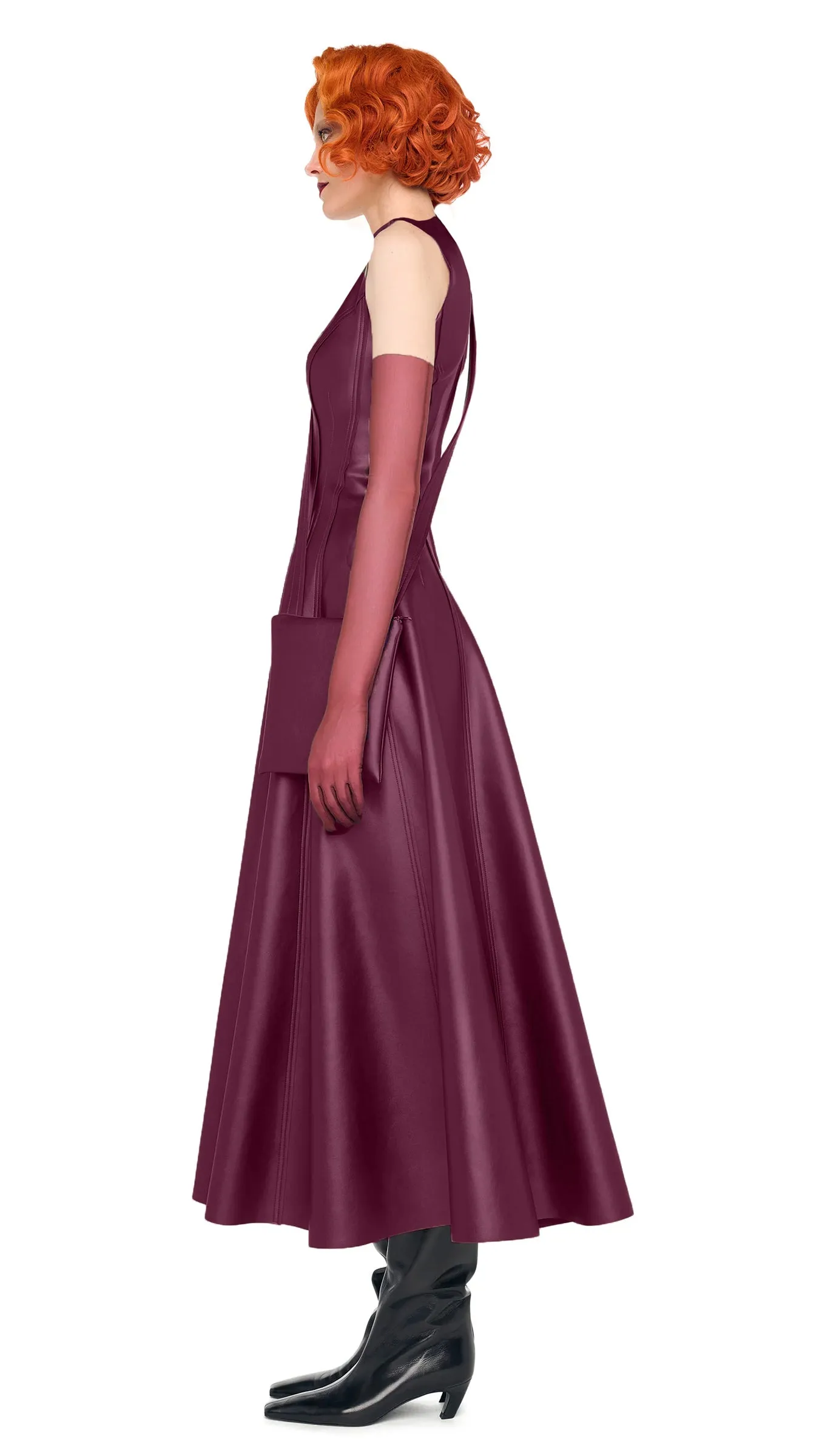 SLEEVELESS LONG GRACE DRESS sold by Norma Kamali product image thumbnail 2