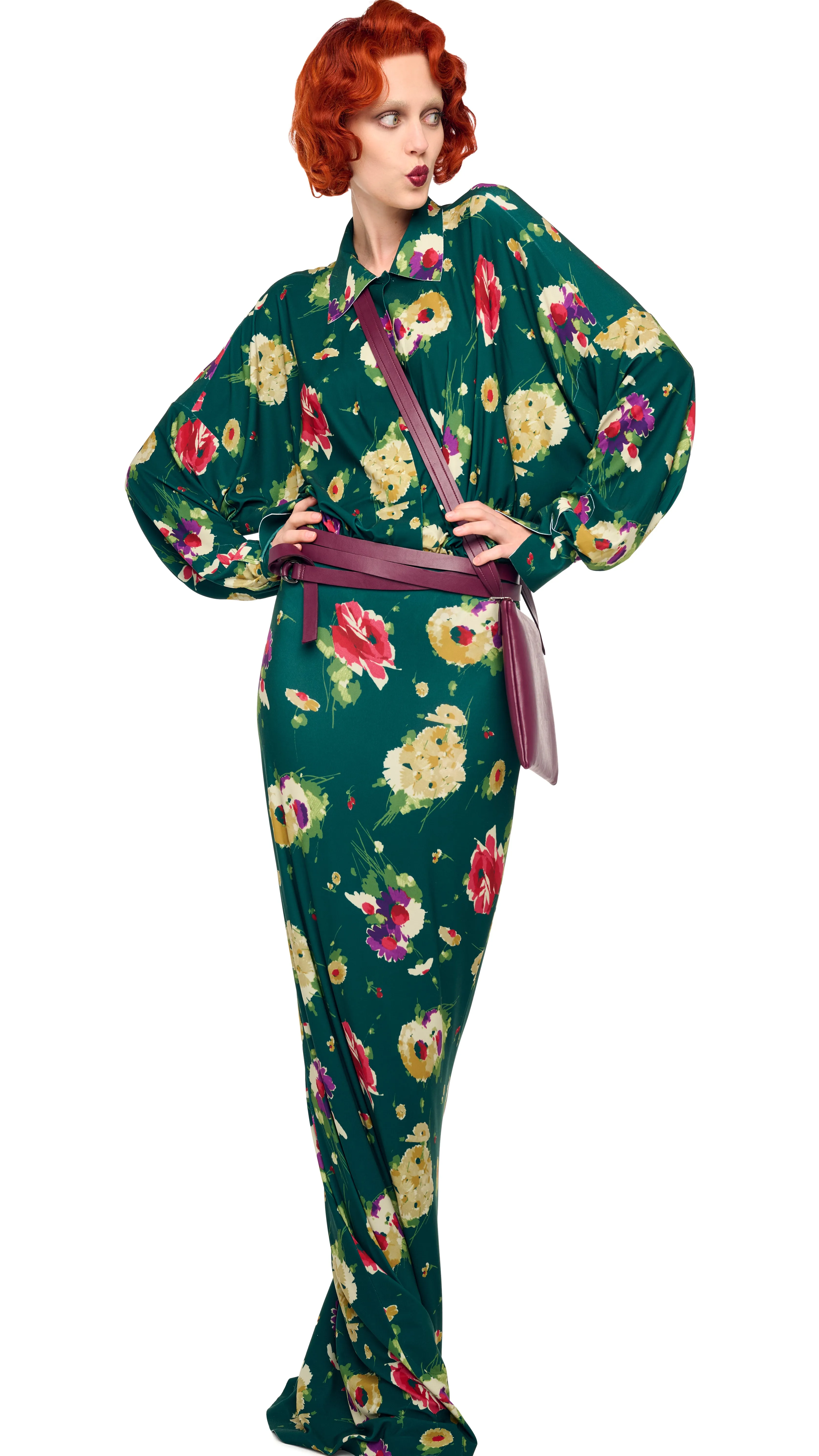 OBIE LONG SKIRT sold by Norma Kamali product image thumbnail 5