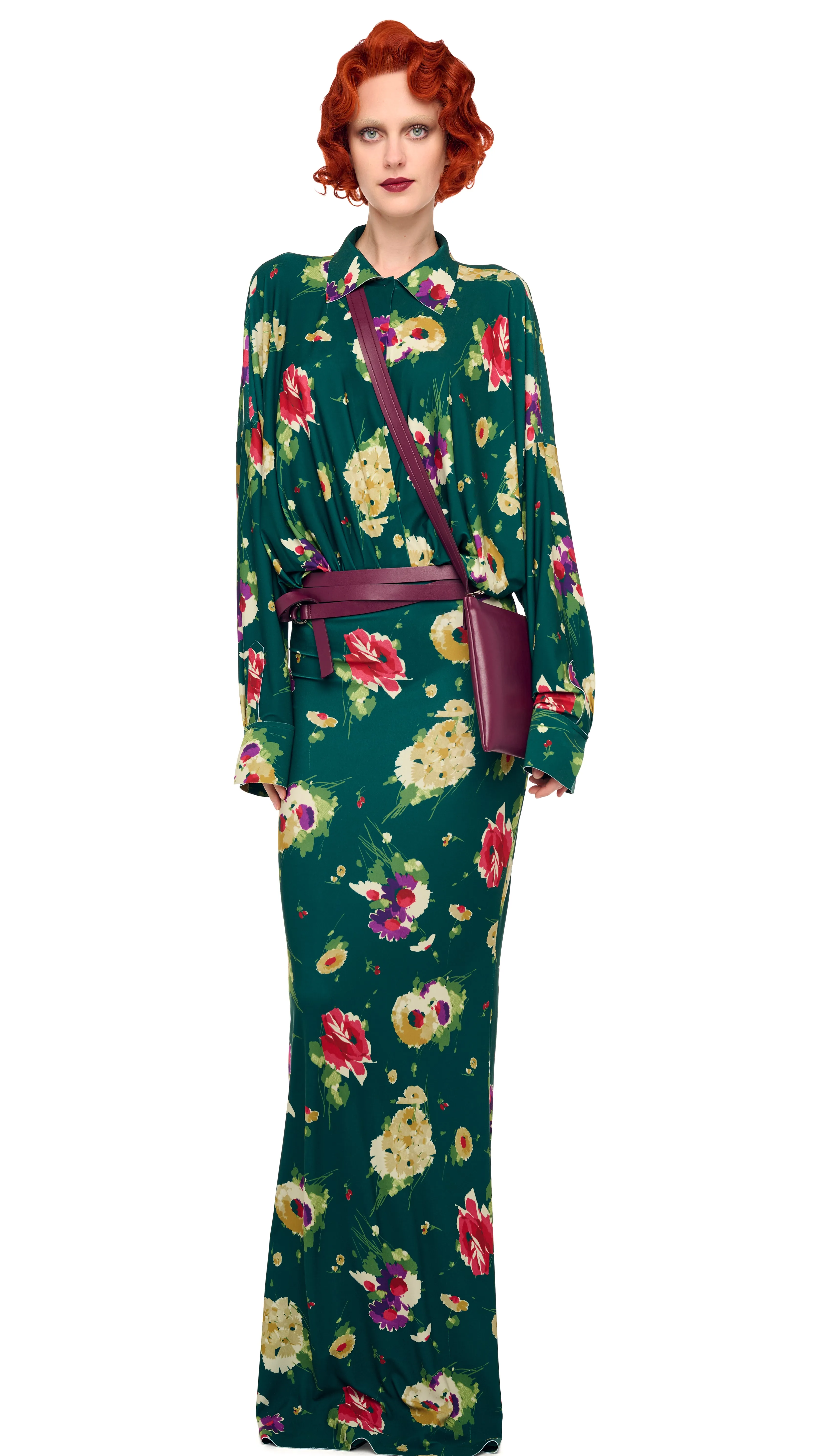 OBIE LONG SKIRT sold by Norma Kamali