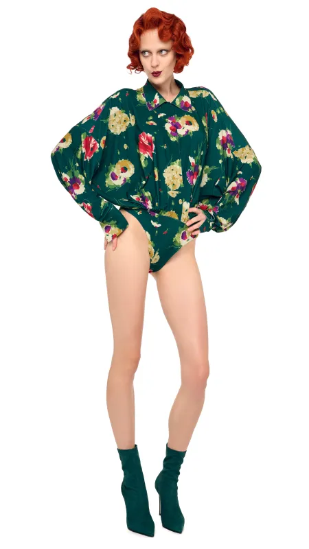 SUPER OS BF NK SHIRT BODYSUIT sold by Norma Kamali