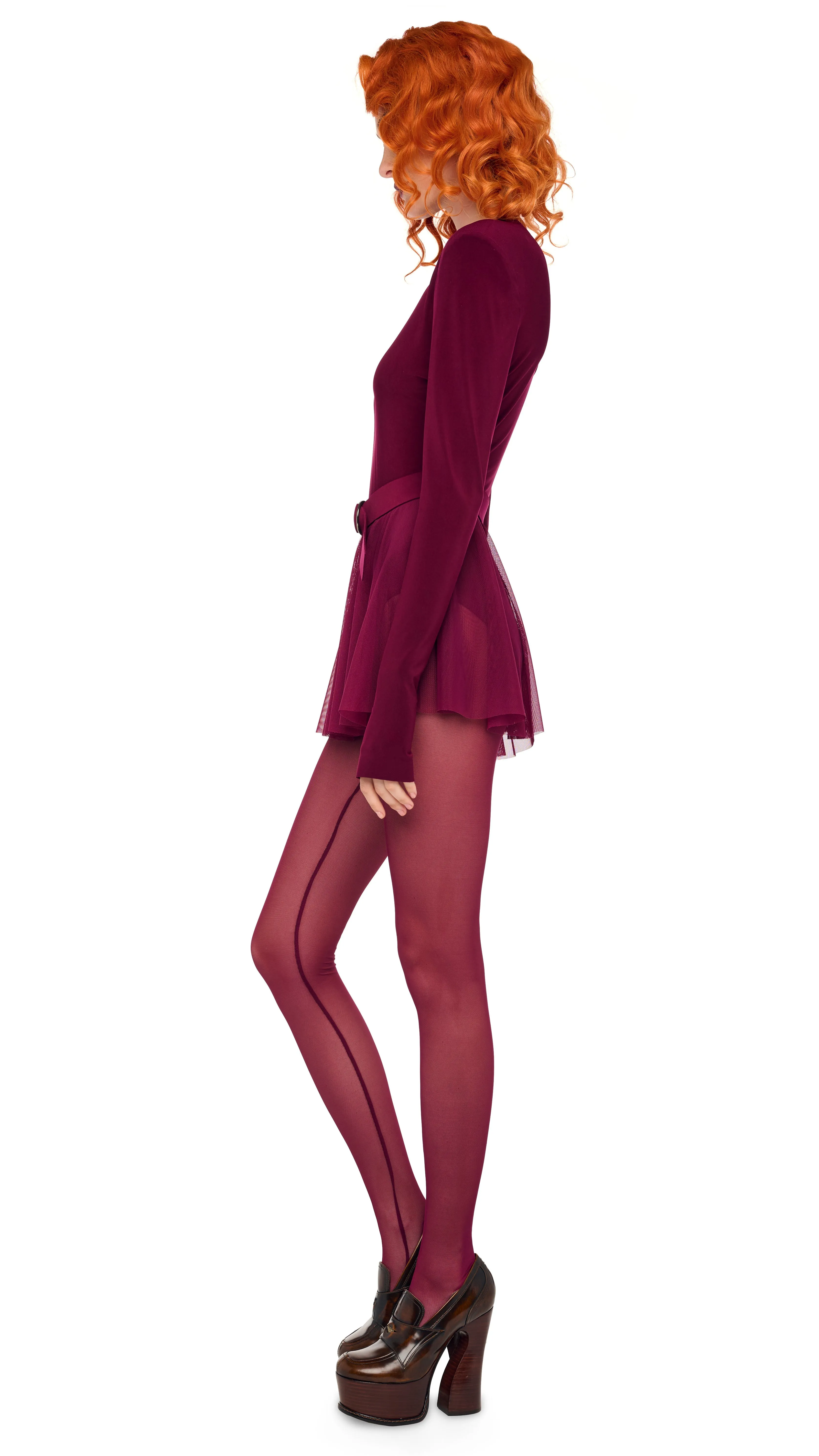 LONG SLEEVE SHOULDER PAD PICKLEBALL sold by Norma Kamali product image thumbnail 2