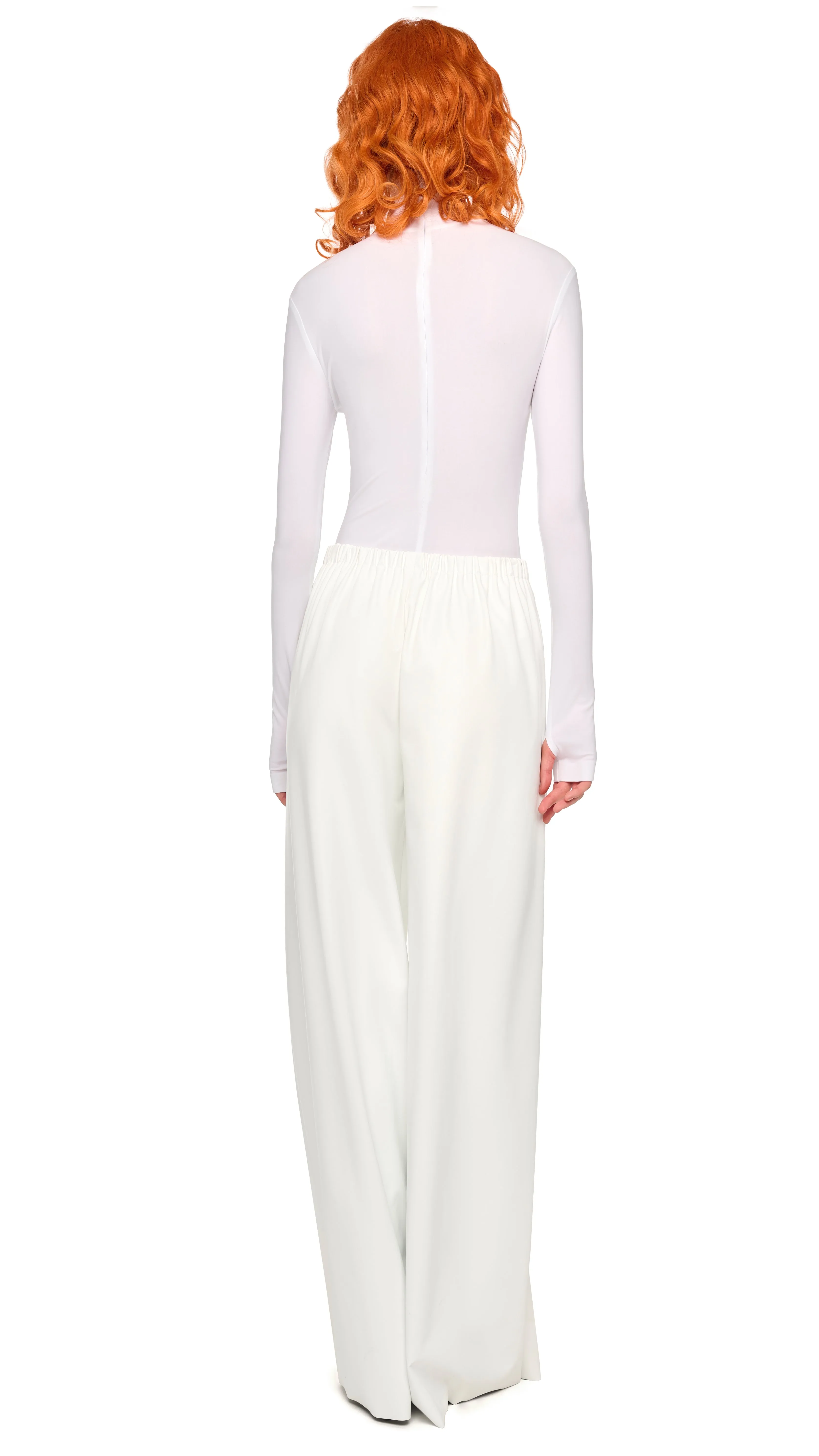 LONG SLEEVE TURTLE BODYSUIT sold by Norma Kamali product image thumbnail 3