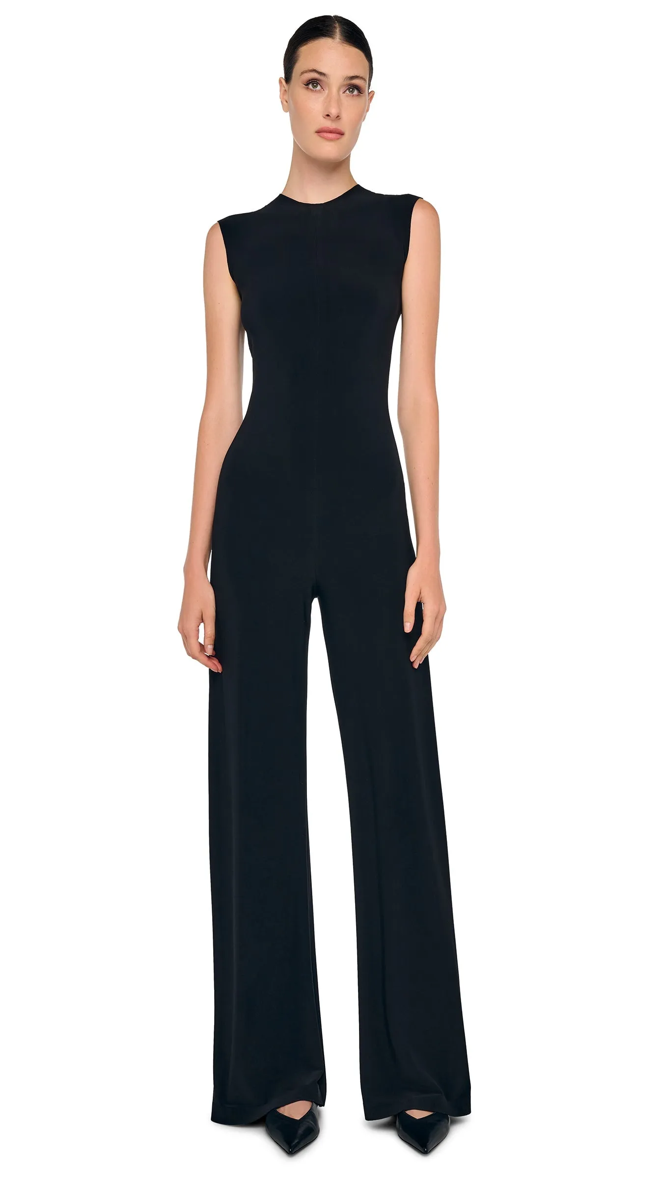 SLEEVELESS JUMPSUIT sold by Norma Kamali
