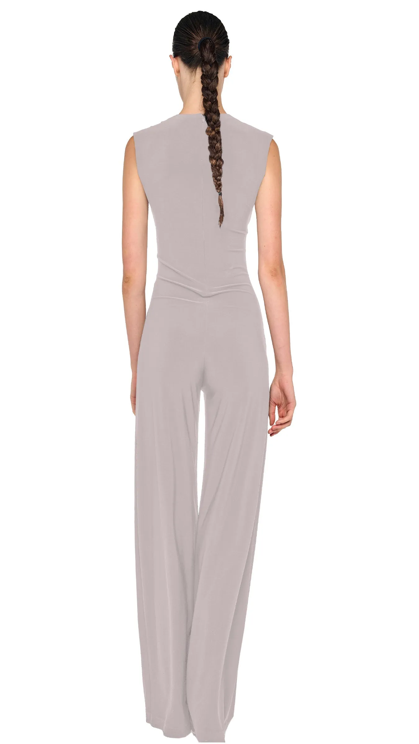 SLEEVELESS JUMPSUIT sold by Norma Kamali product image thumbnail 3