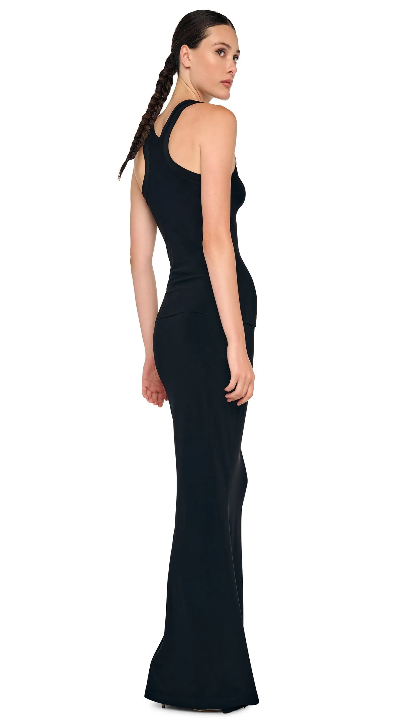 OBIE LONG SKIRT sold by Norma Kamali product image thumbnail 4