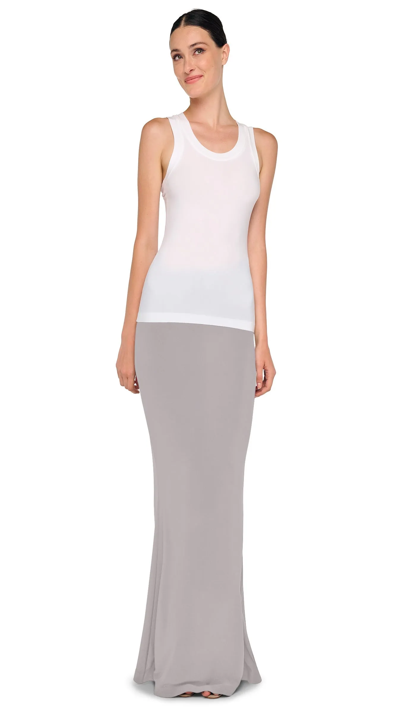 OBIE LONG SKIRT sold by Norma Kamali