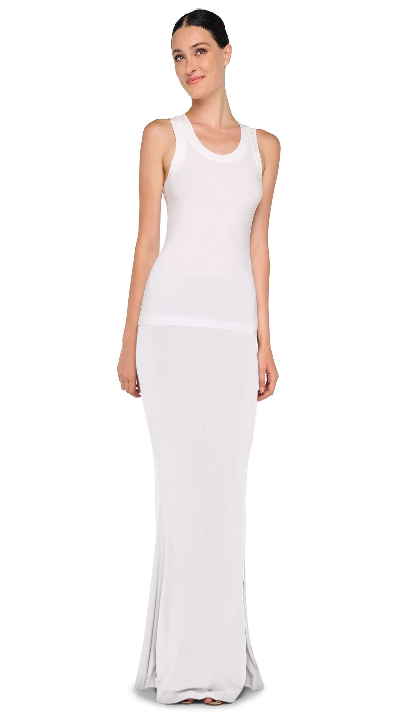 OBIE LONG SKIRT sold by Norma Kamali