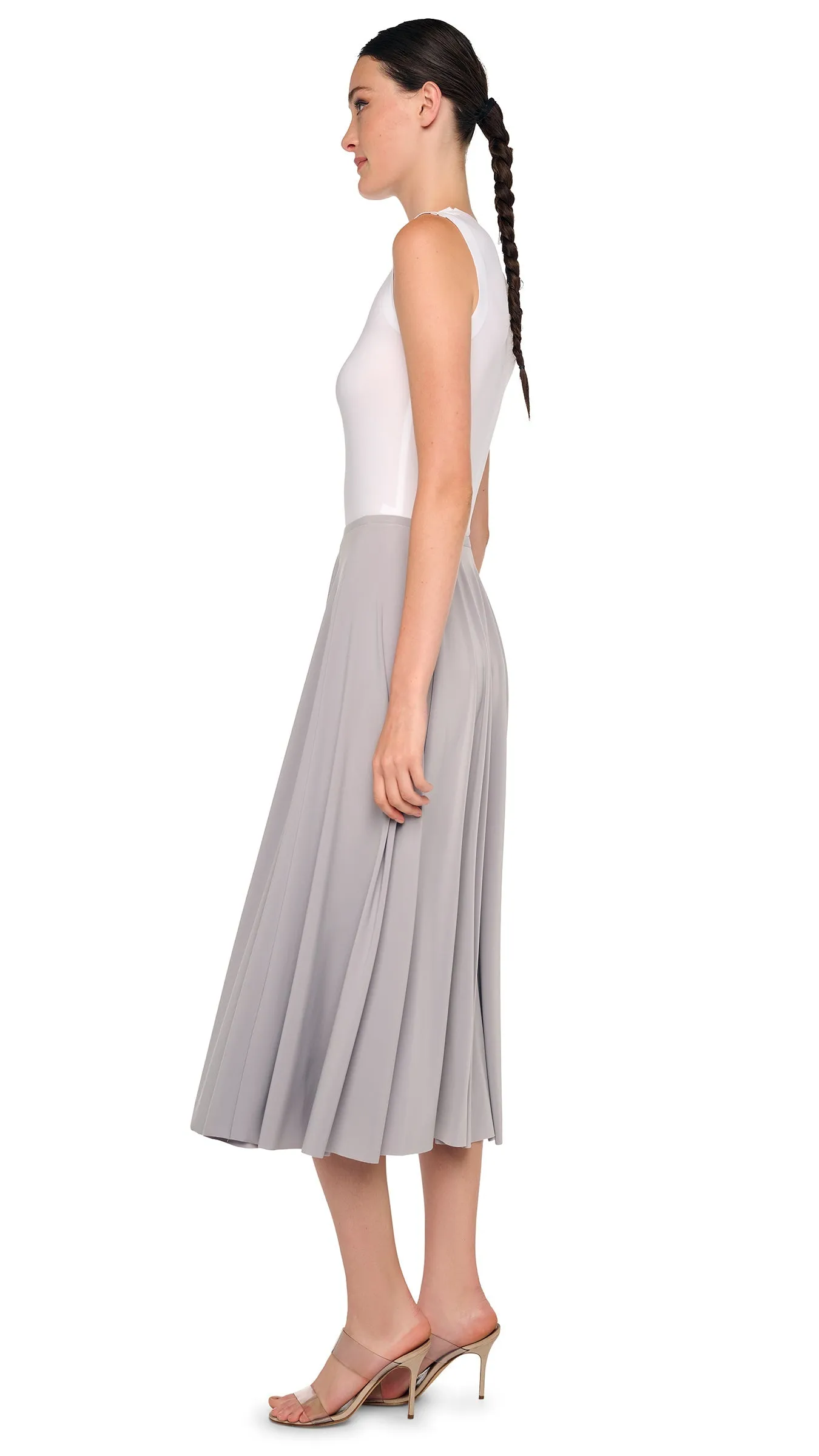 FLARED SKIRT TO MIDCALF sold by Norma Kamali product image thumbnail 2