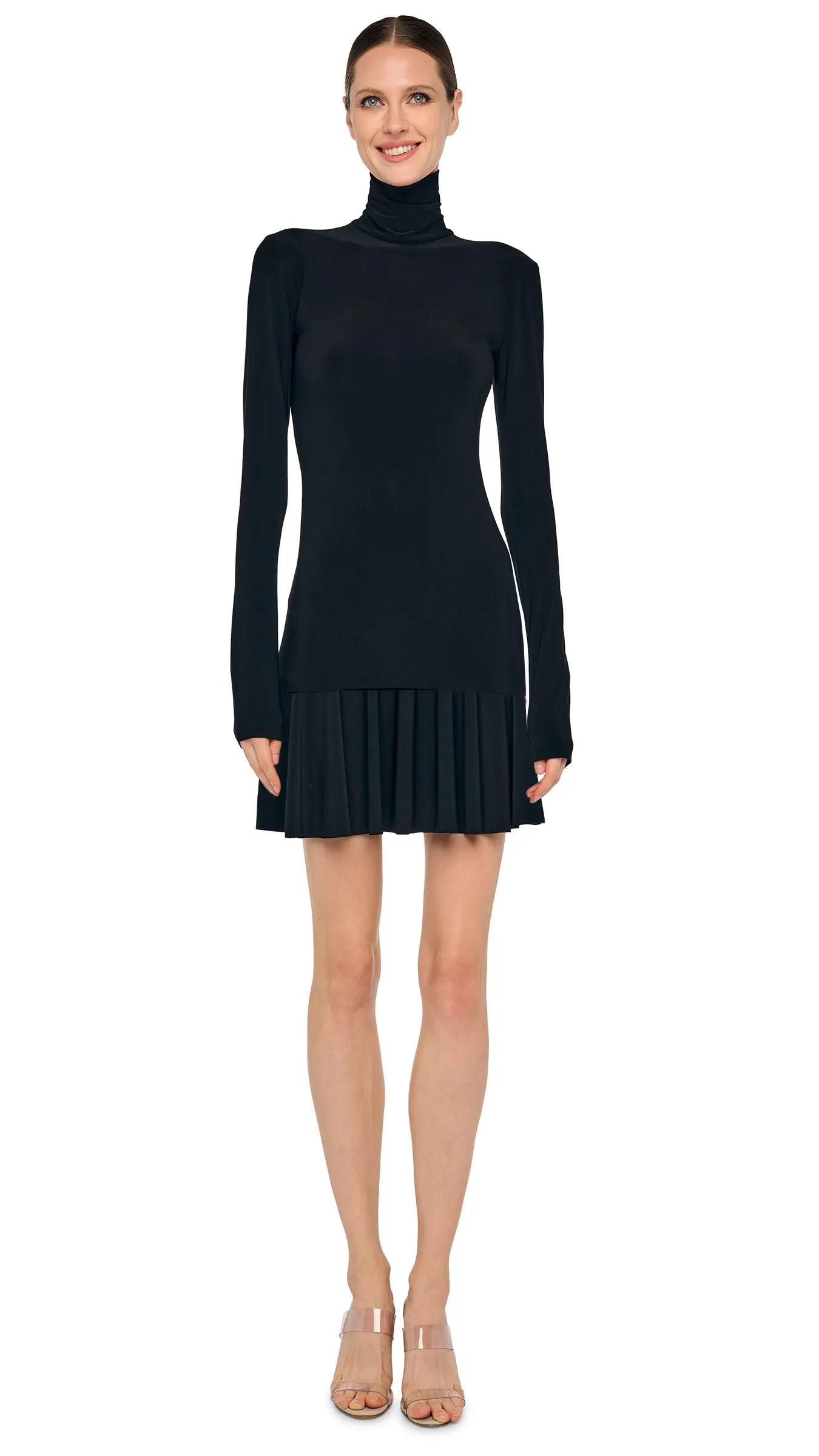 FLARED MINI SKIRT sold by Norma Kamali product image thumbnail 4