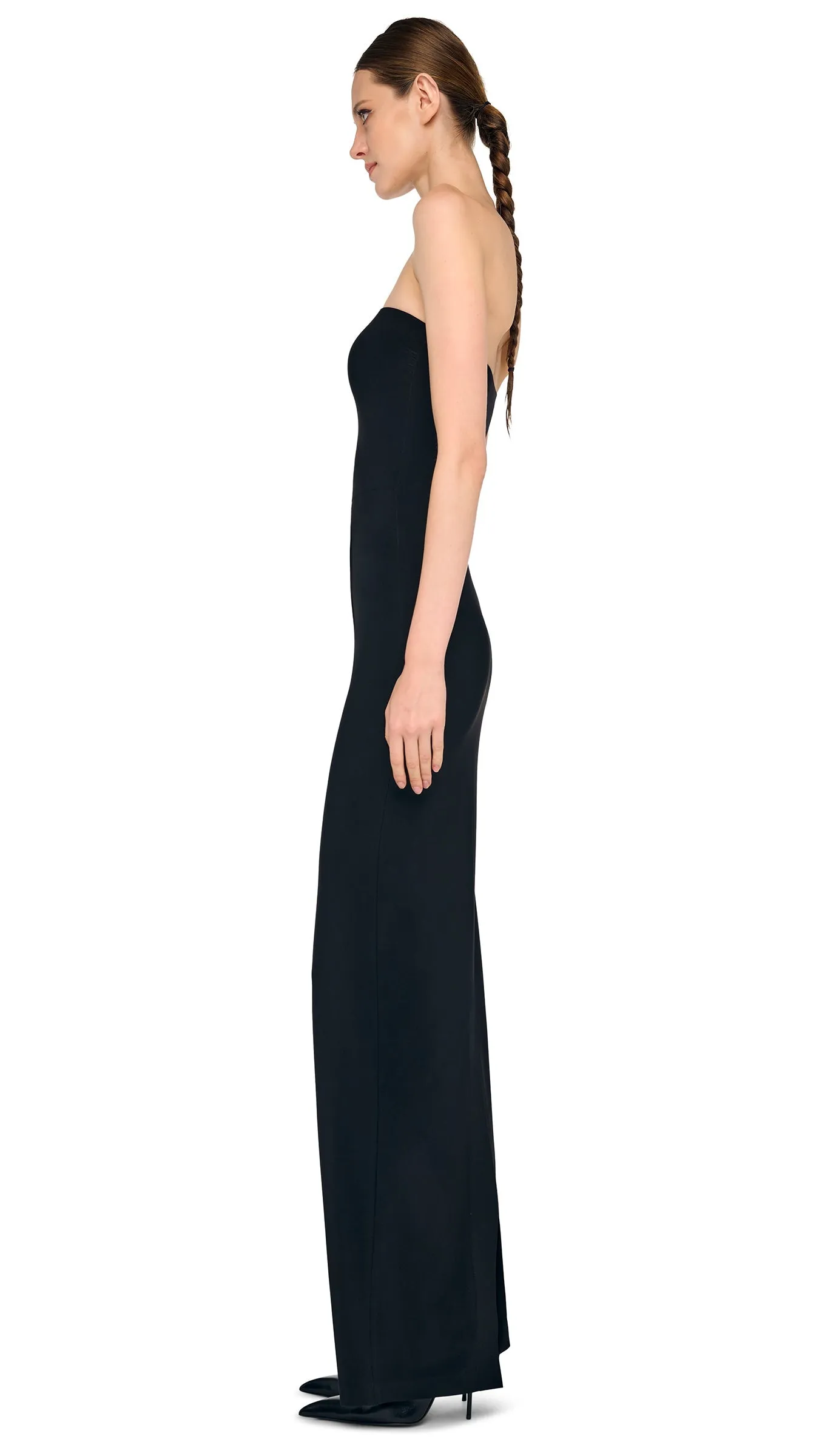 STRAPLESS LONG DRESS sold by Norma Kamali product image thumbnail 2