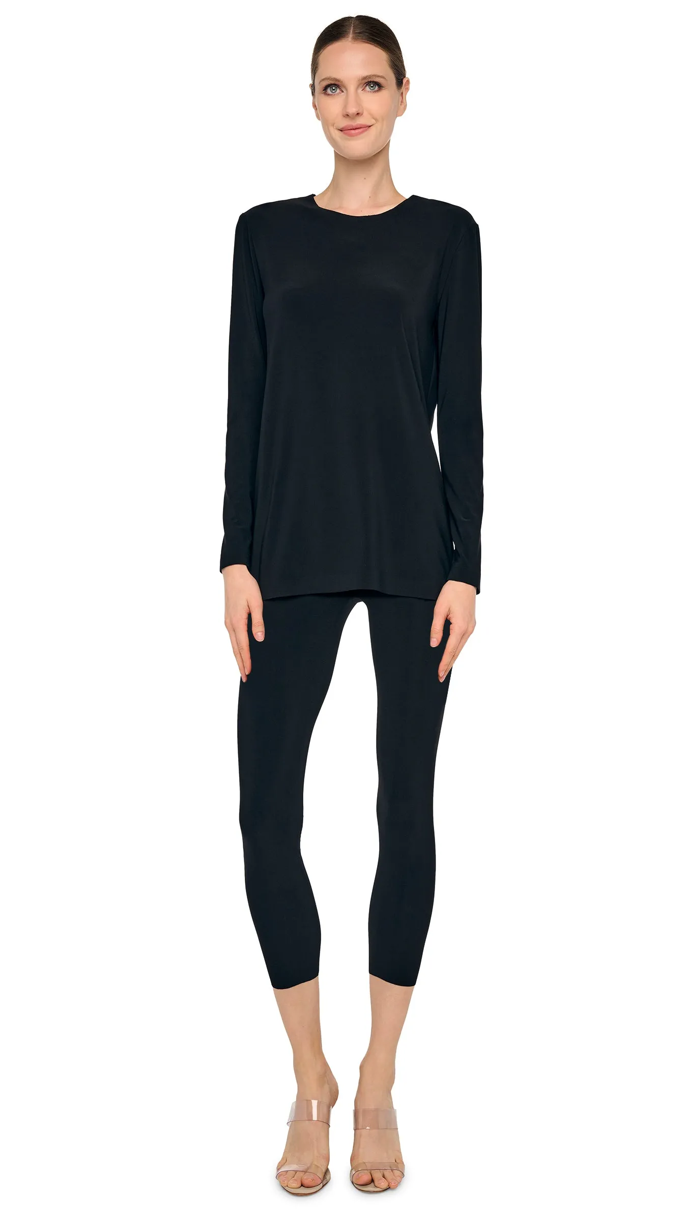 OVERSIZED LONG SLEEVE T sold by Norma Kamali product image thumbnail 5