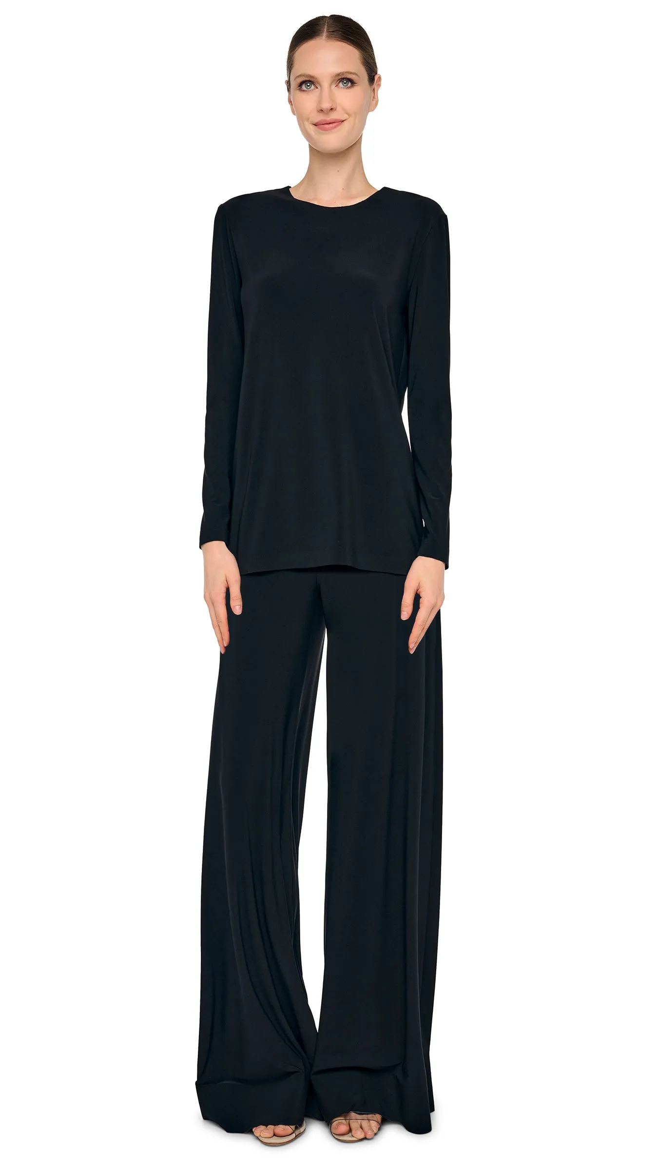 OVERSIZED LONG SLEEVE T sold by Norma Kamali product image thumbnail 4