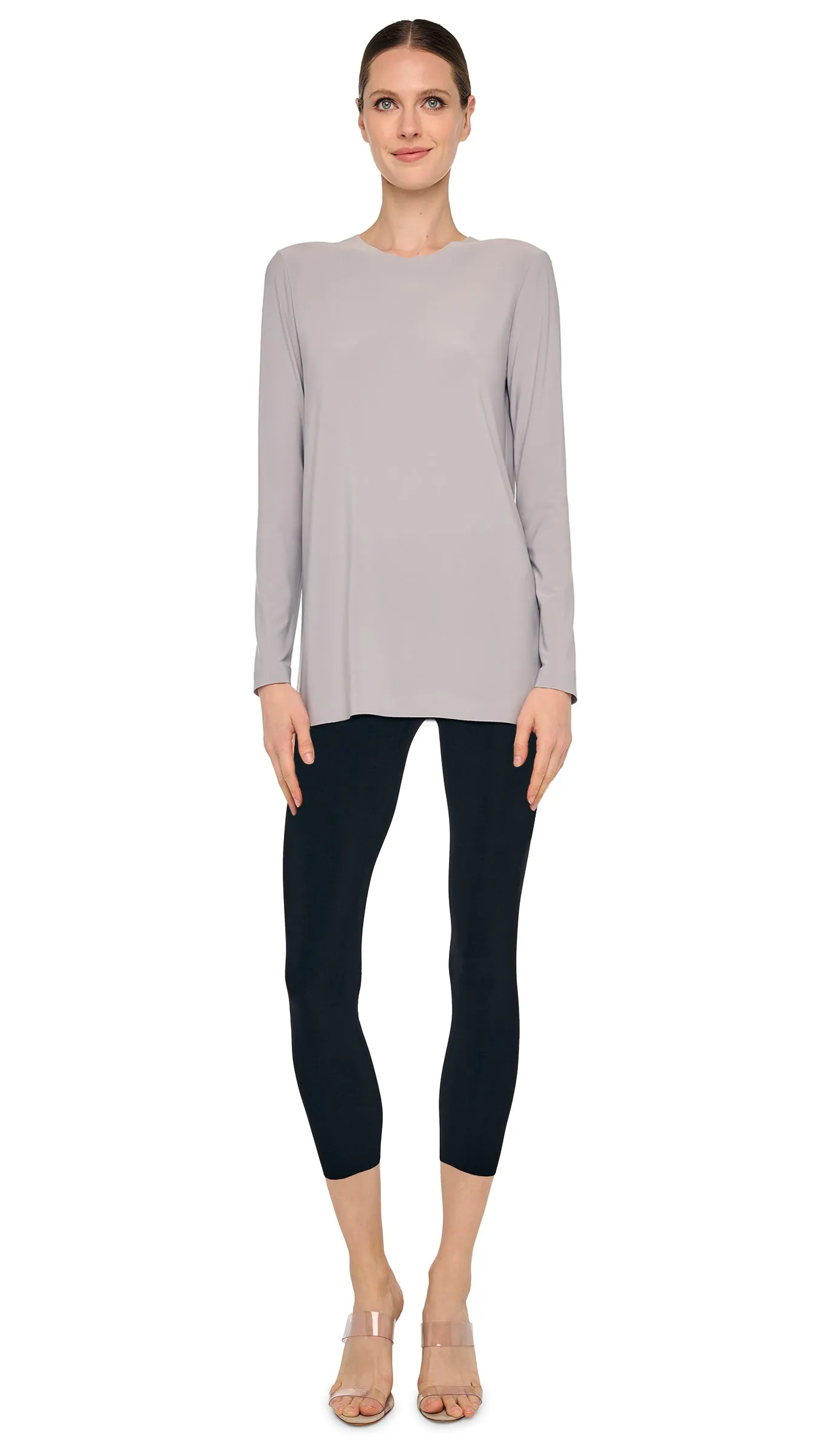 OVERSIZED LONG SLEEVE T sold by Norma Kamali product image thumbnail 5