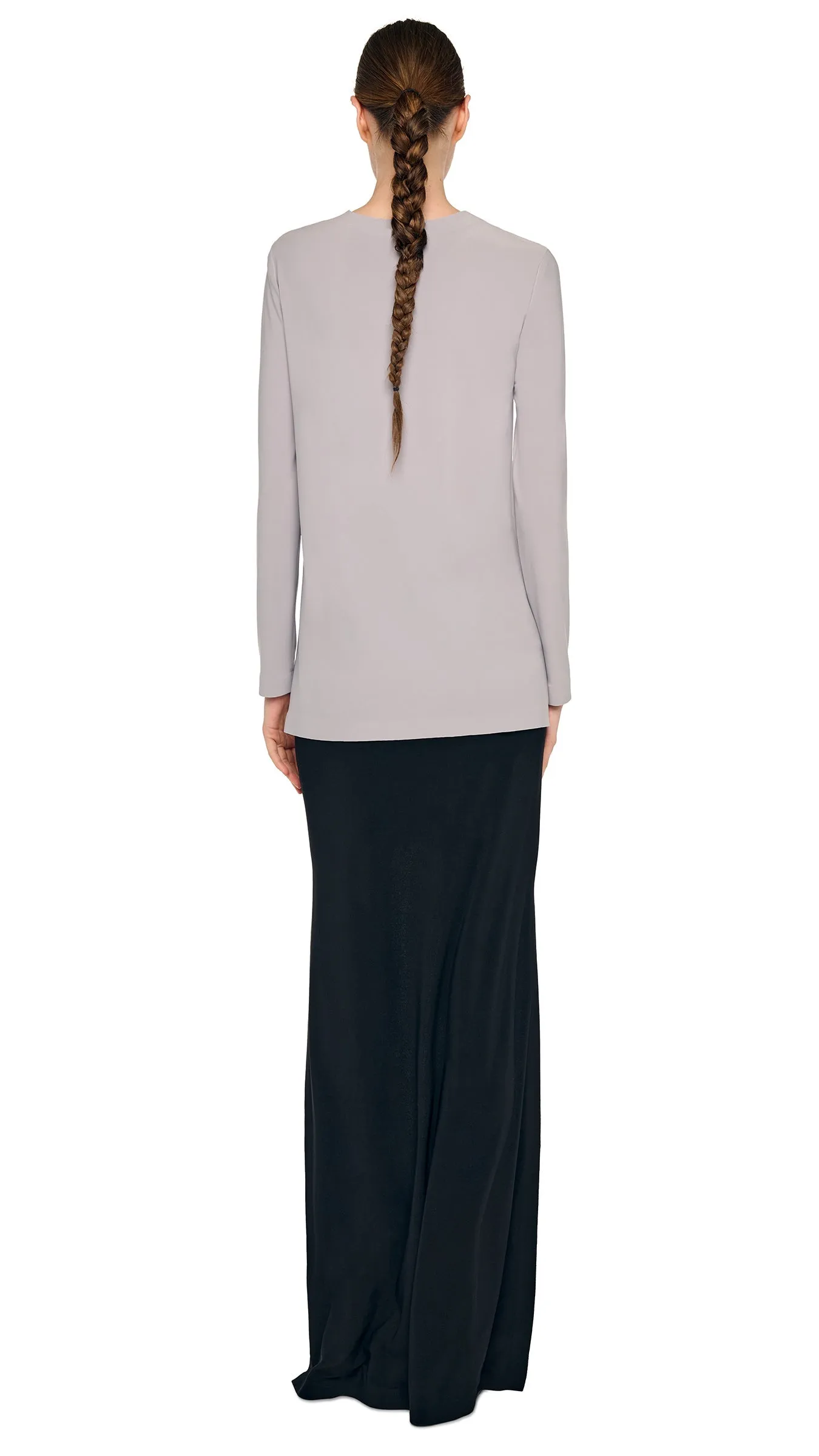 OVERSIZED LONG SLEEVE T sold by Norma Kamali product image thumbnail 3