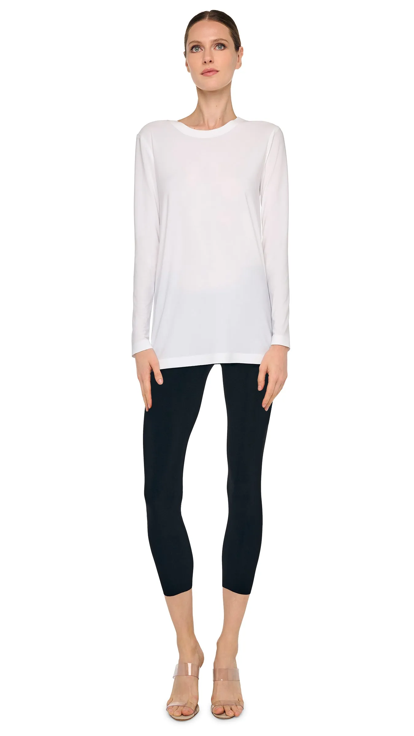 OVERSIZED LONG SLEEVE T sold by Norma Kamali product image thumbnail 5