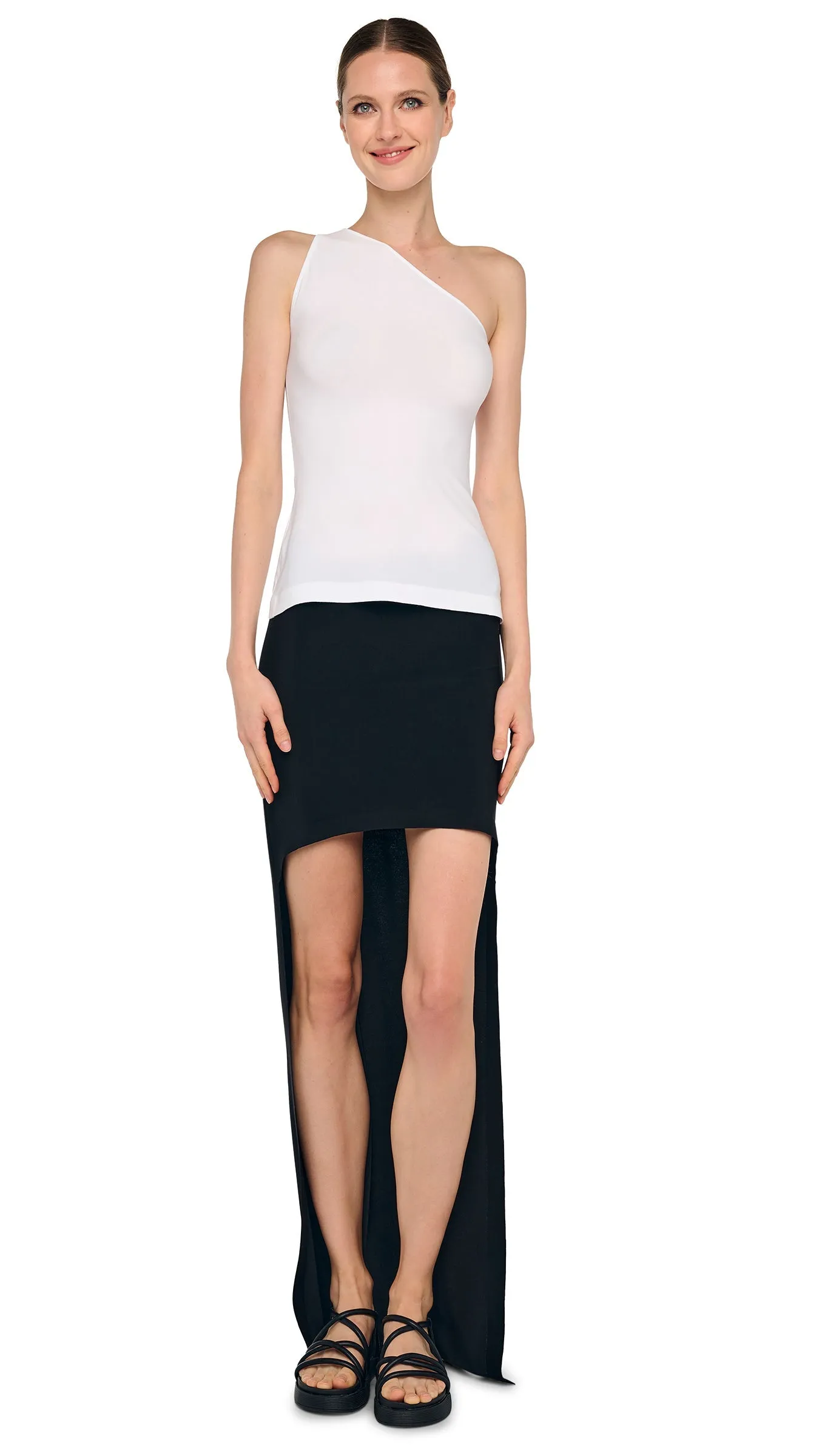 ONE SHOULDER TOP sold by Norma Kamali product image thumbnail 4