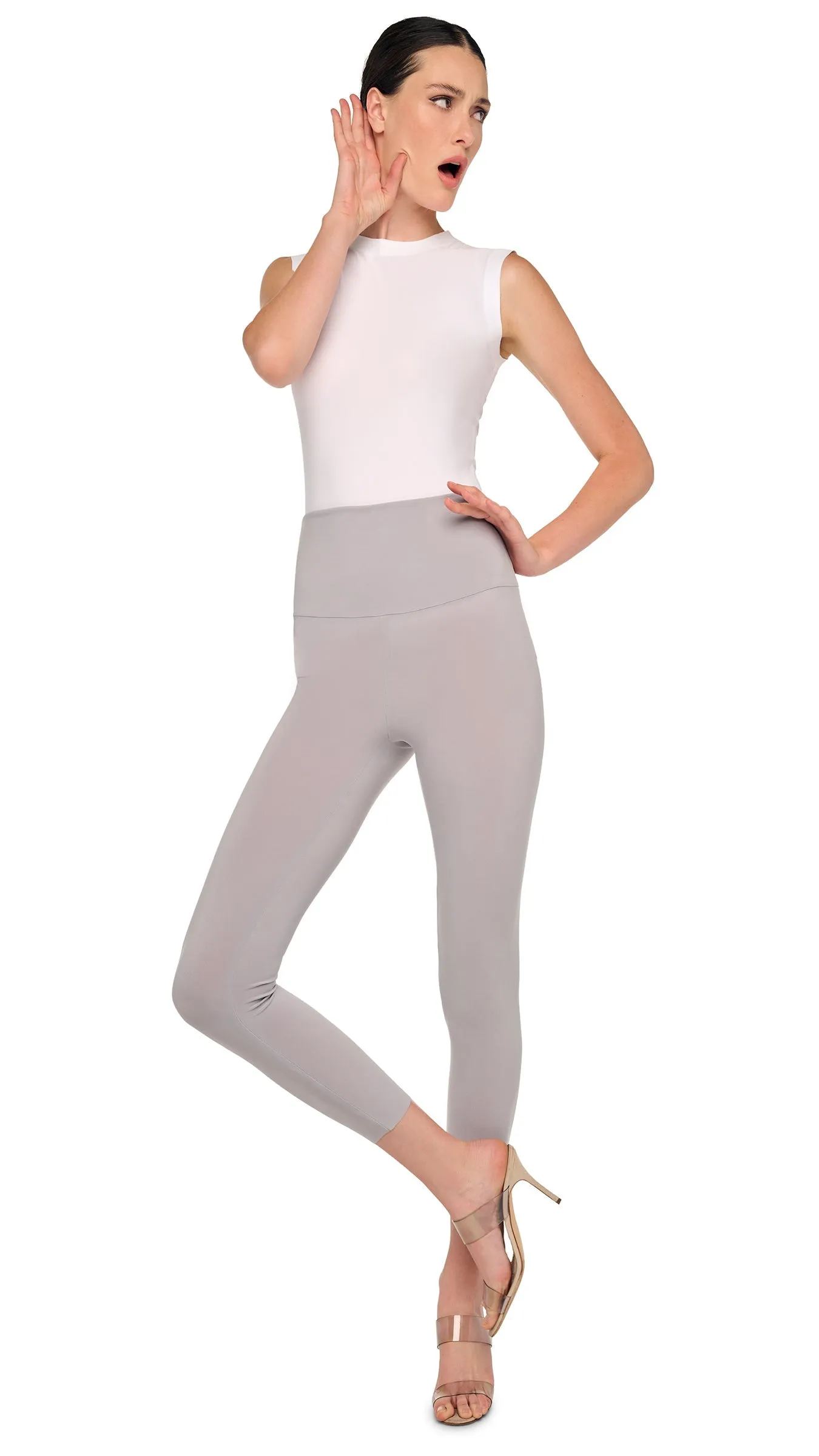 CROPPED LEGGING sold by Norma Kamali product image thumbnail 4