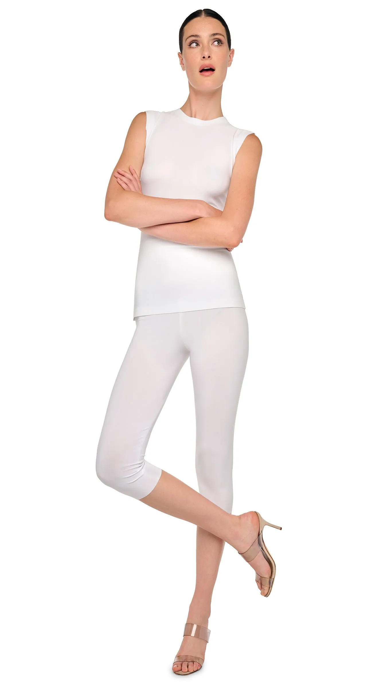 PEDAL PUSHER sold by Norma Kamali product image thumbnail 4