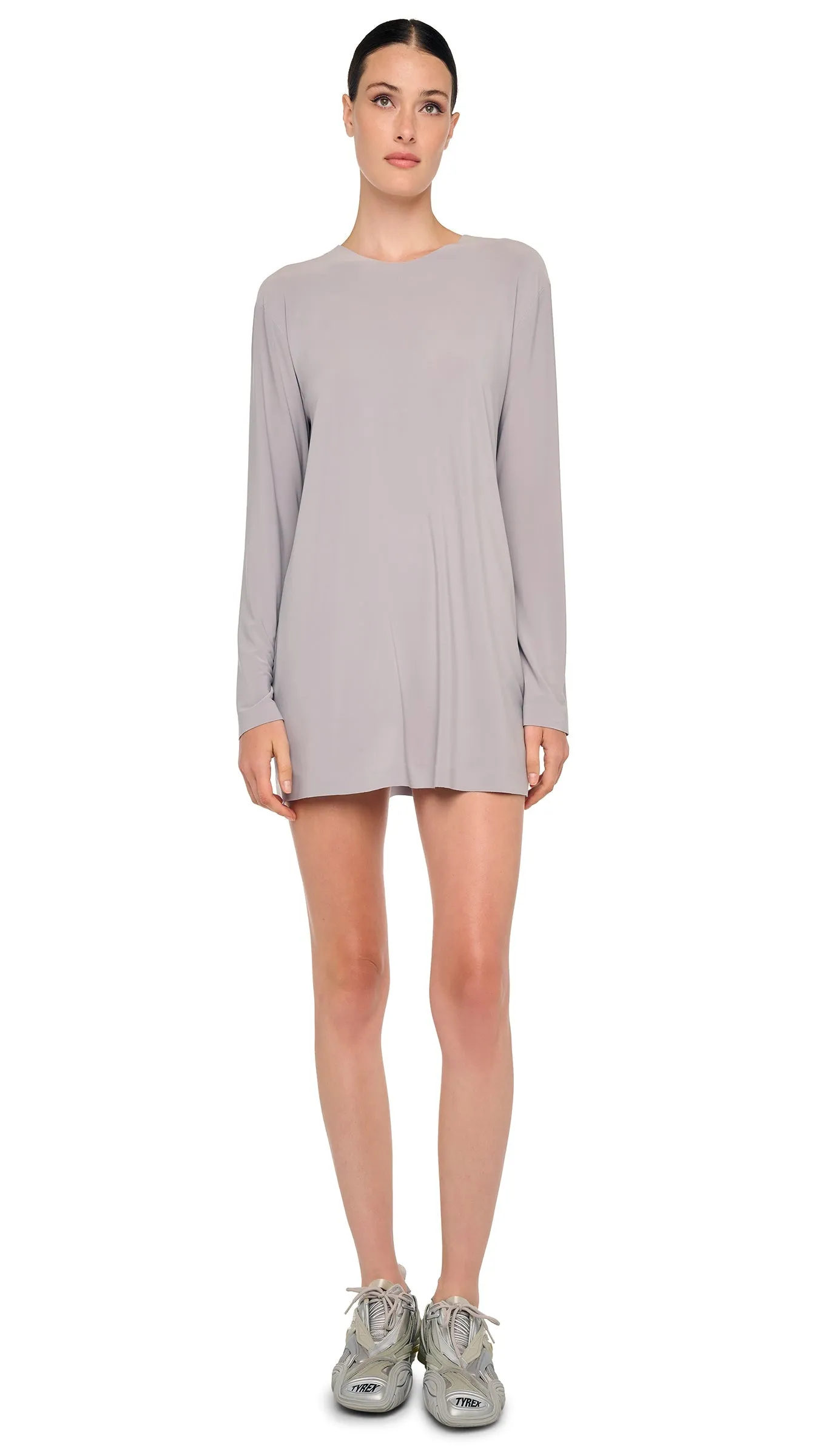 OVERSIZED LONG SLEEVE MINI DRESS sold by Norma Kamali
