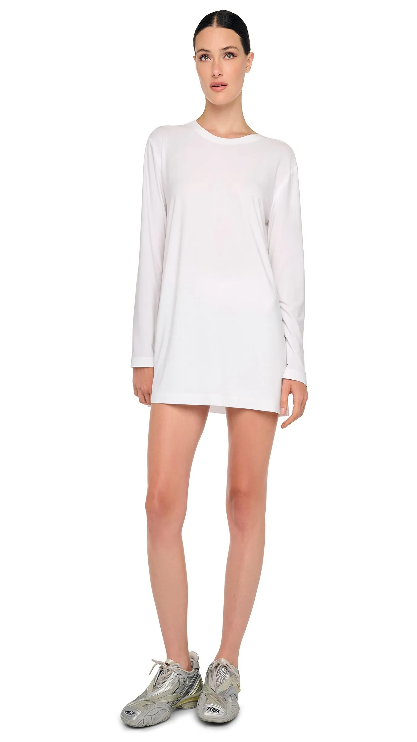 OVERSIZED LONG SLEEVE MINI DRESS sold by Norma Kamali