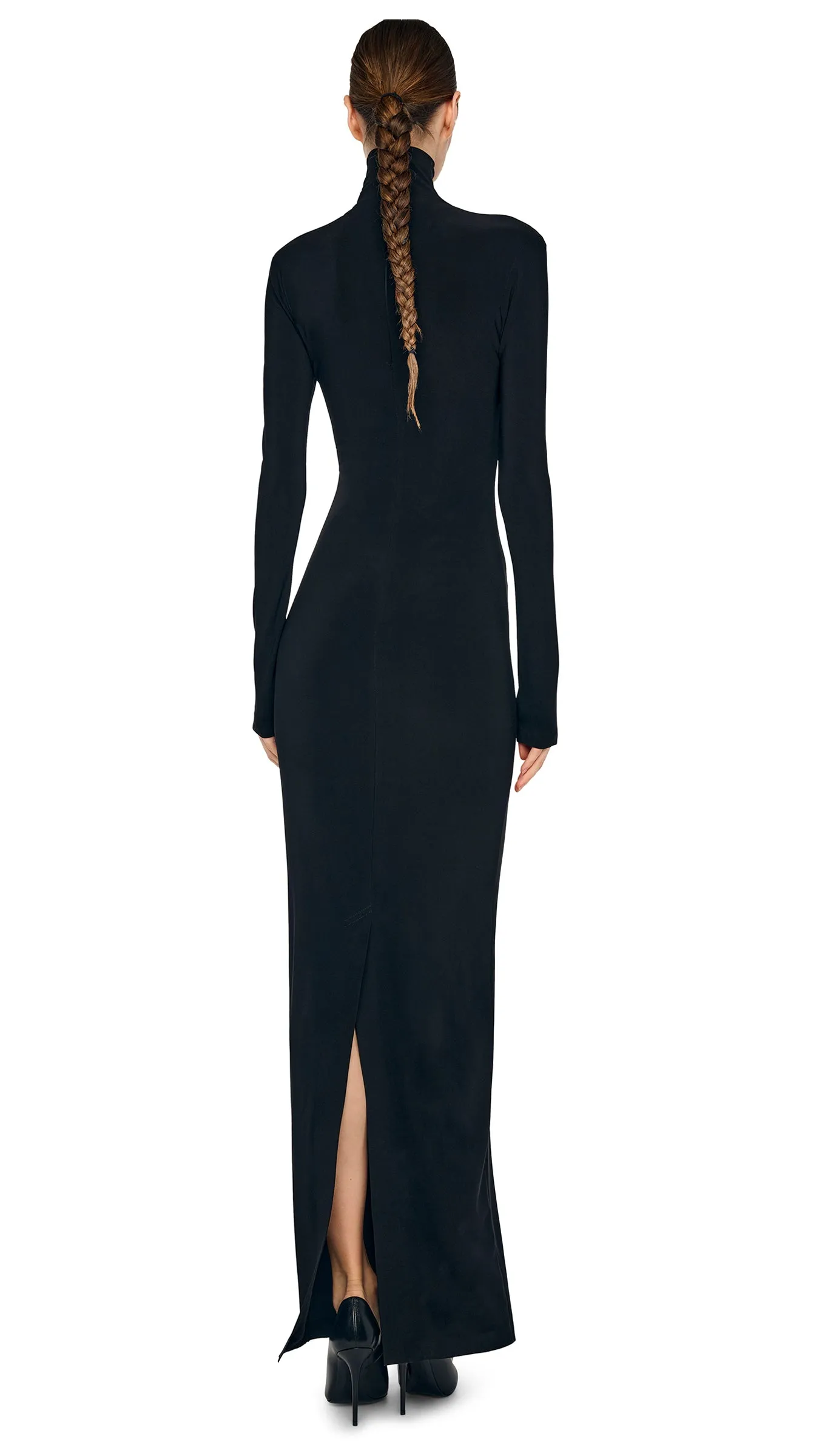 TURTLE LONG DRESS sold by Norma Kamali product image thumbnail 3