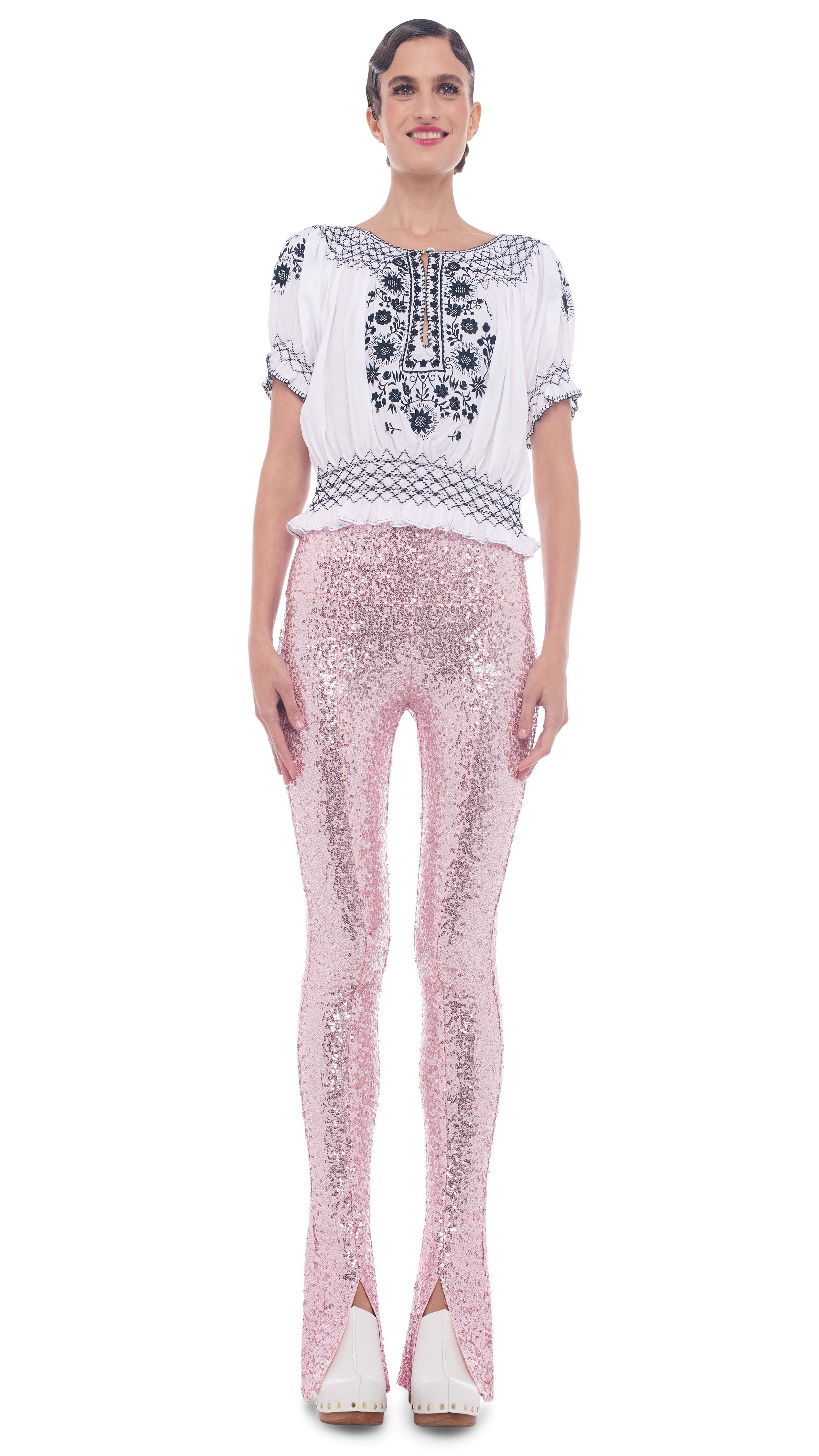 SEQUIN SPAT LEGGING sold by Norma Kamali
