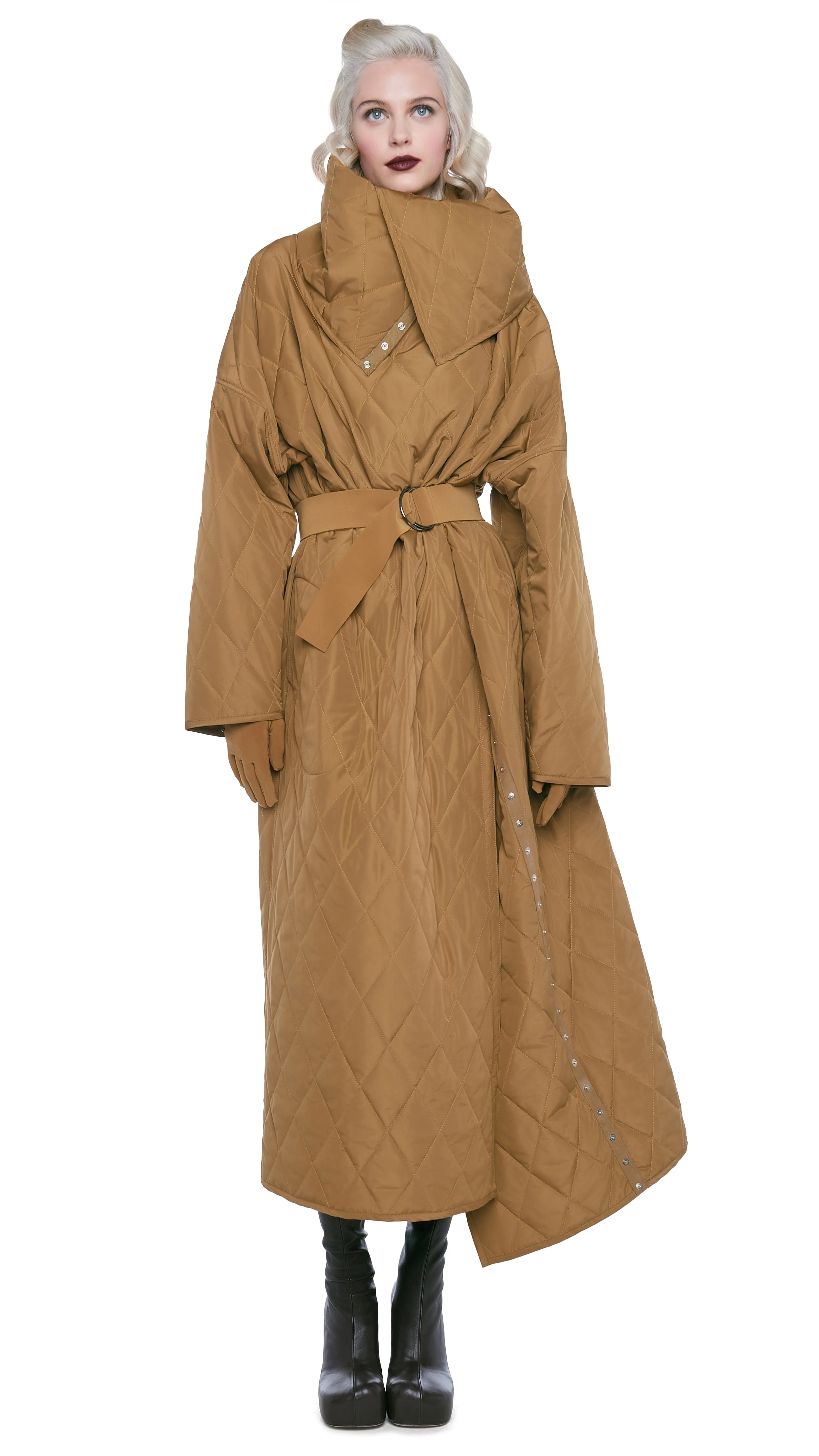 OVERSIZED SIDE SNAP JACKET sold by Norma Kamali