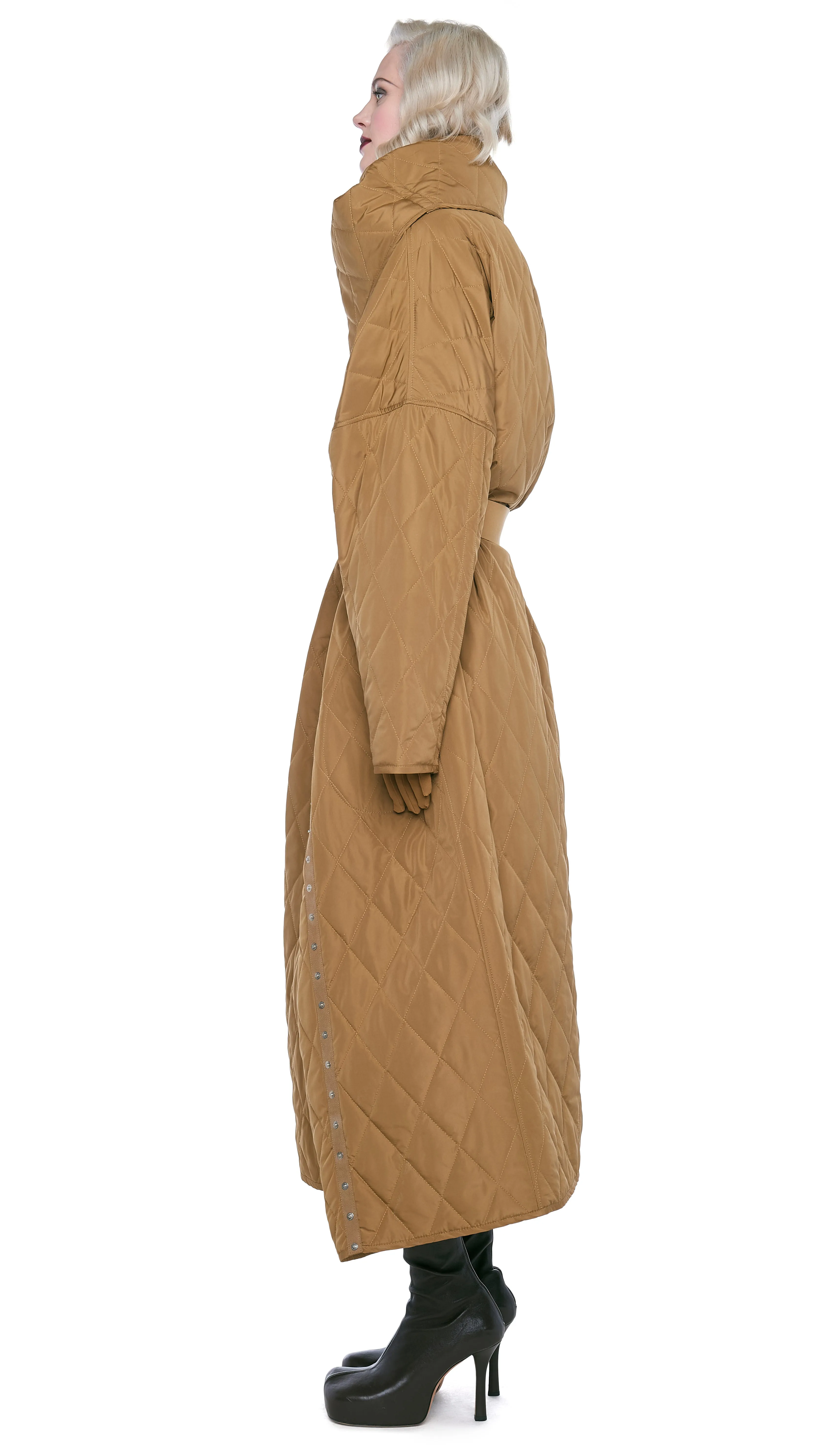 OVERSIZED SIDE SNAP JACKET sold by Norma Kamali product image thumbnail 2