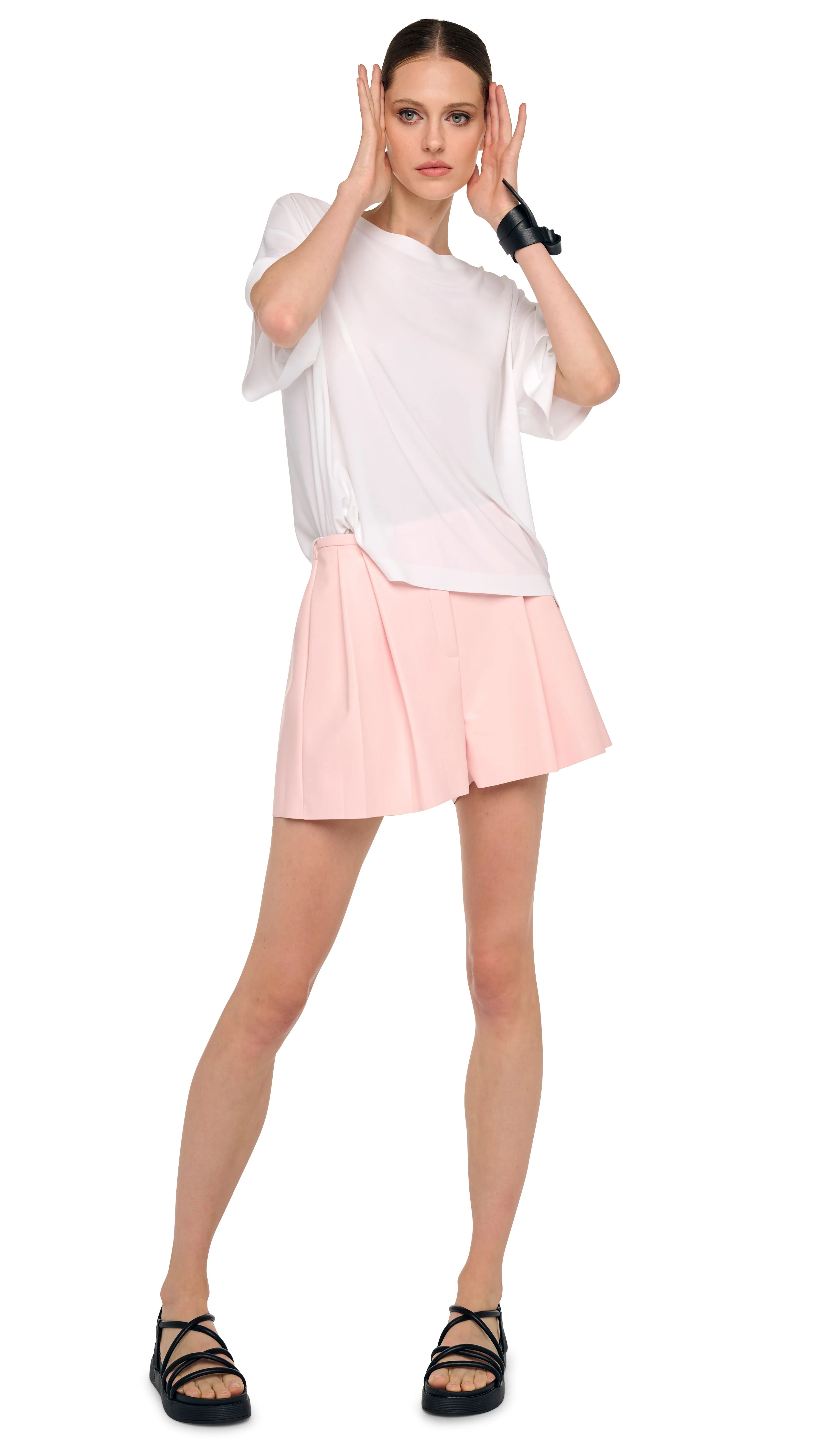 MENS PLEAT SHORT sold by Norma Kamali product image thumbnail 5