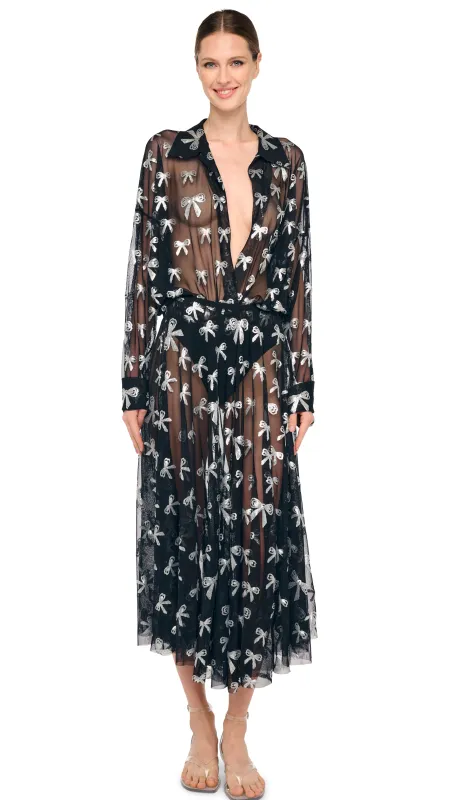 FLARED SKIRT TO MIDCALF sold by Norma Kamali