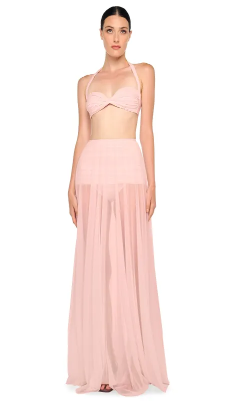 FLARED SKIRT TO FLOOR sold by Norma Kamali