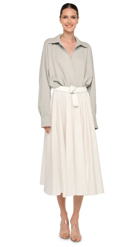 FLARED SKIRT TO MIDCALF sold by Norma Kamali