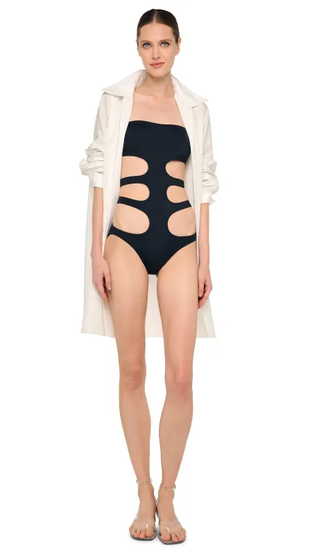 SUPER OVERSIZED NK SHIRT DRESS OPEN sold by Norma Kamali