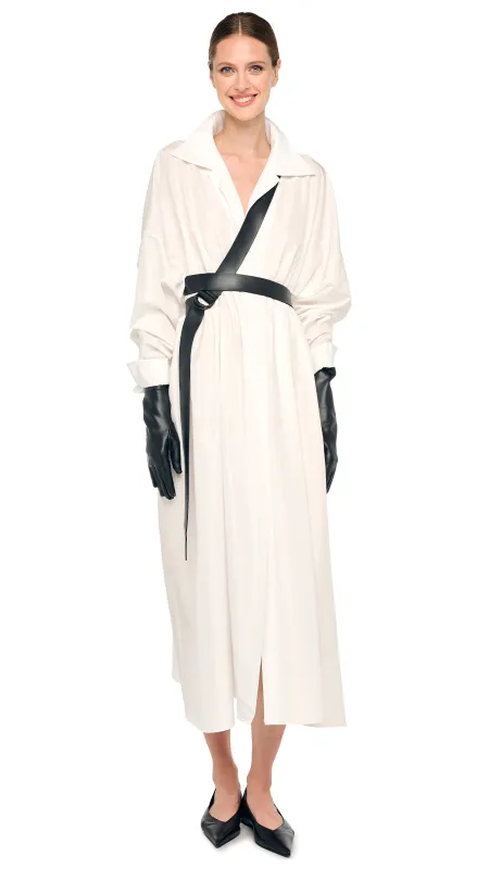 SUPER OVERSIZED NK SHIRT DRESS CLOSED sold by Norma Kamali