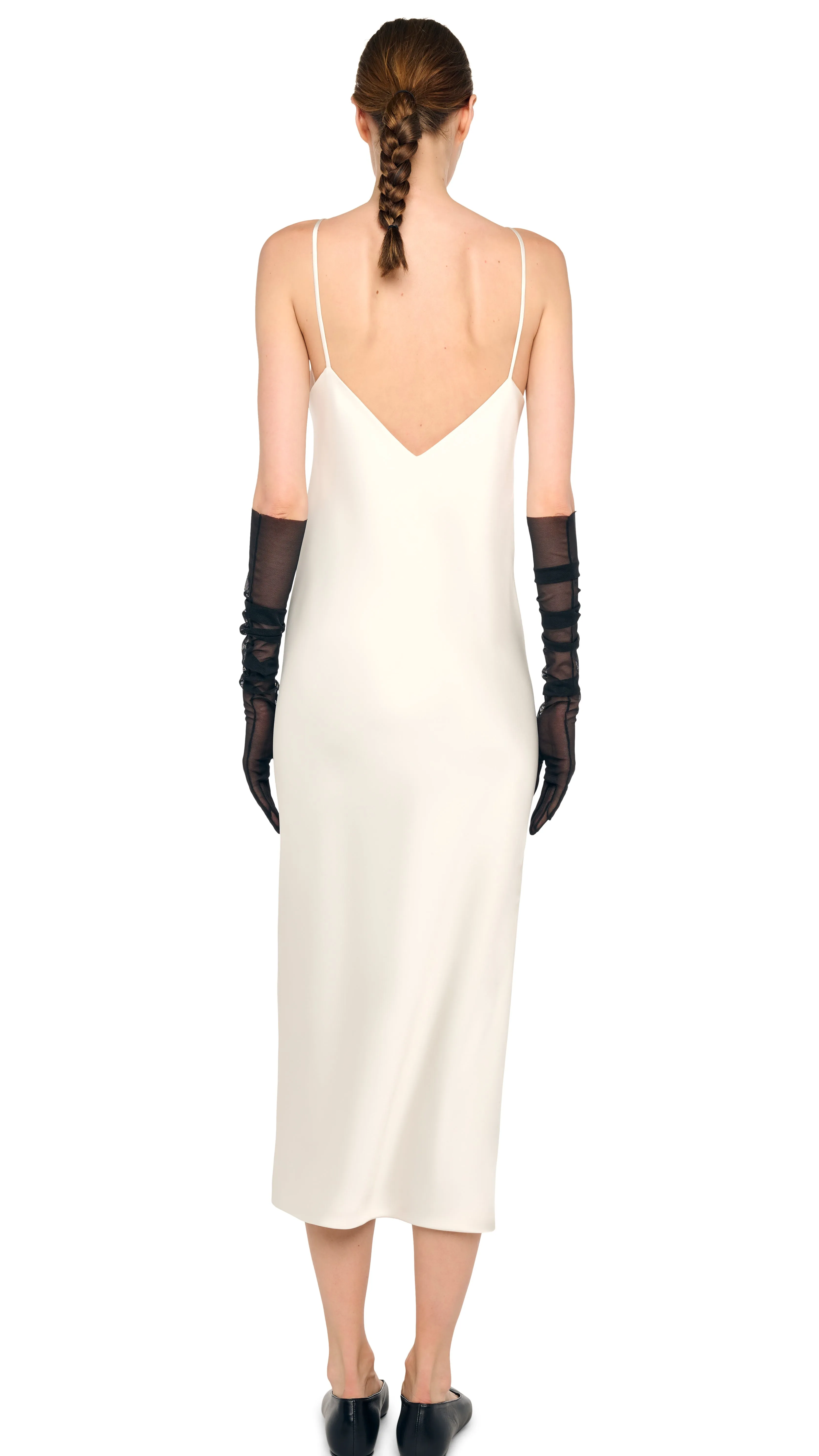 BIAS SLIP DRESS sold by Norma Kamali product image thumbnail 3