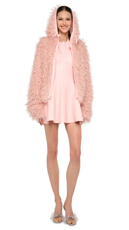 OVERSIZED RAGLAN HOODED JACKET sold by Norma Kamali