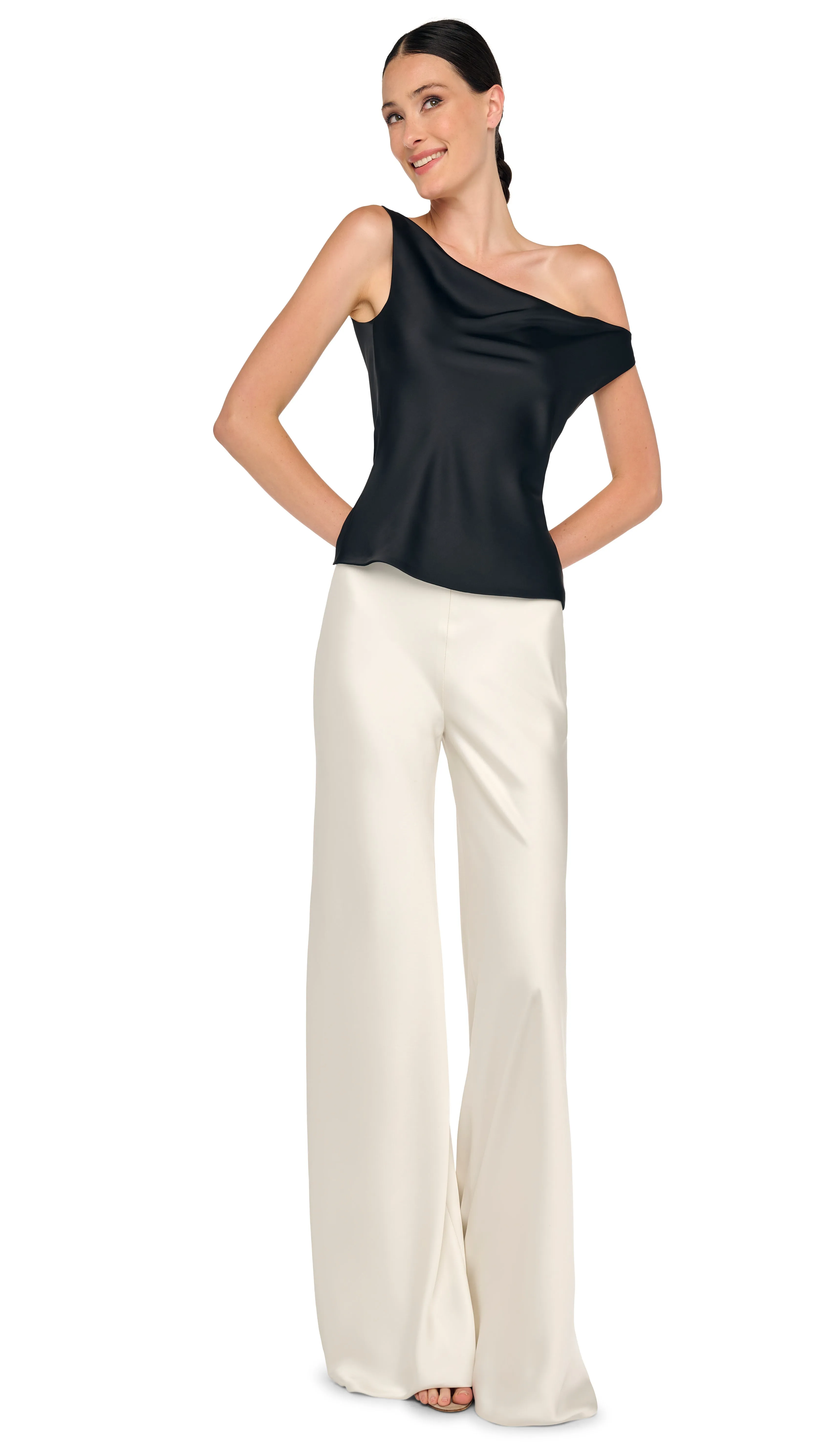 DROP SHOULDER MARIA TOP sold by Norma Kamali product image thumbnail 5