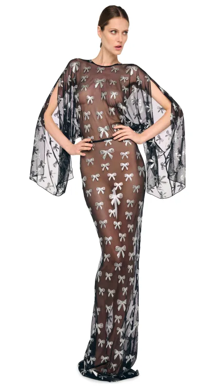 REVERSE OBIE GOWN sold by Norma Kamali