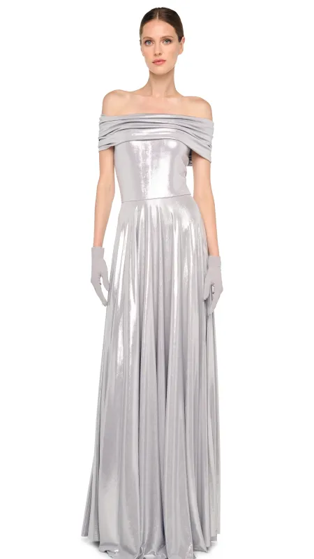 COWL FLARED GOWN sold by Norma Kamali