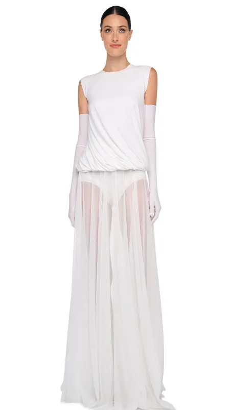 FLARED SKIRT TO FLOOR made by Sweats