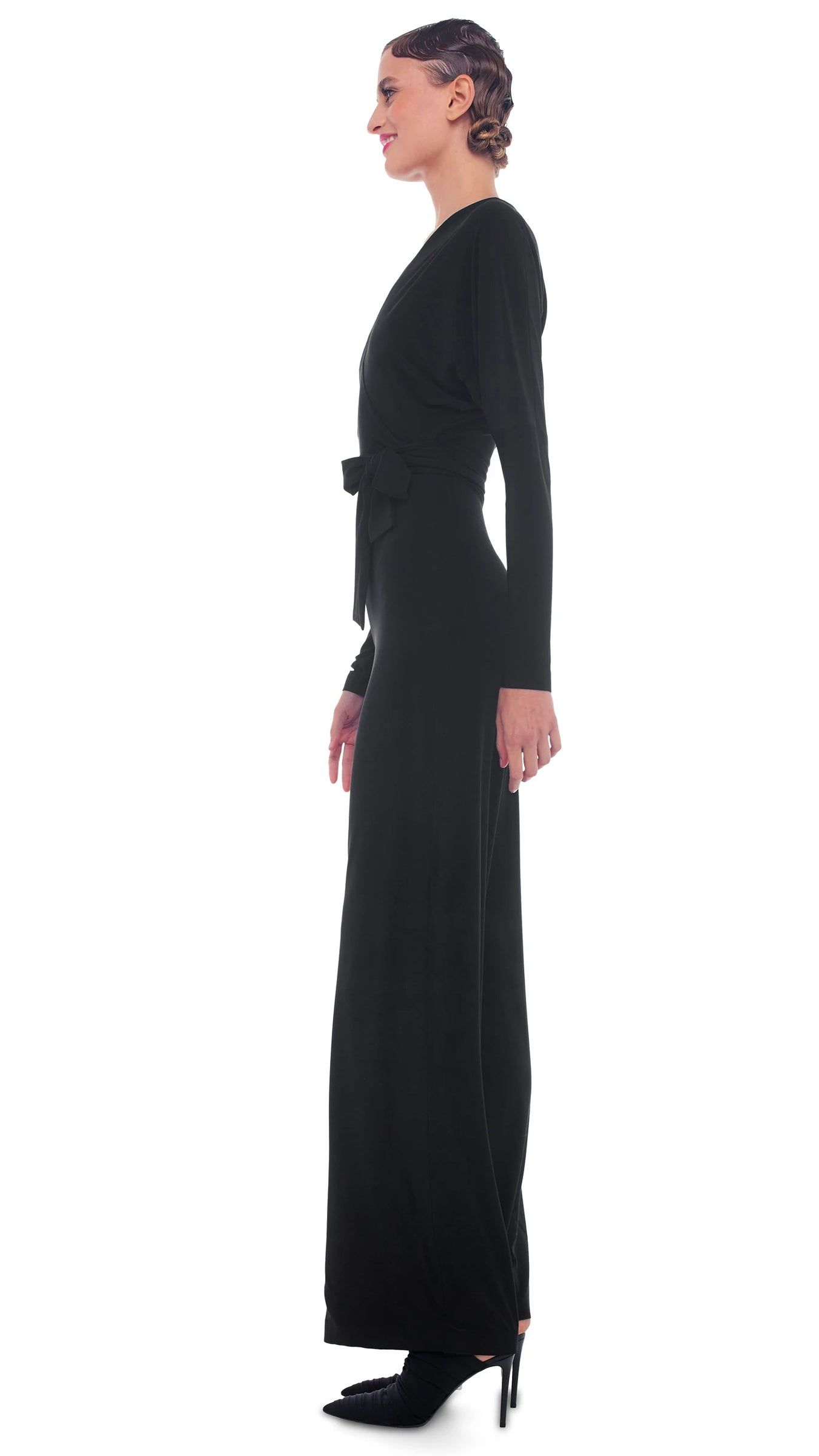 DOLMAN WRAP JUMPSUIT sold by Norma Kamali product image thumbnail 2