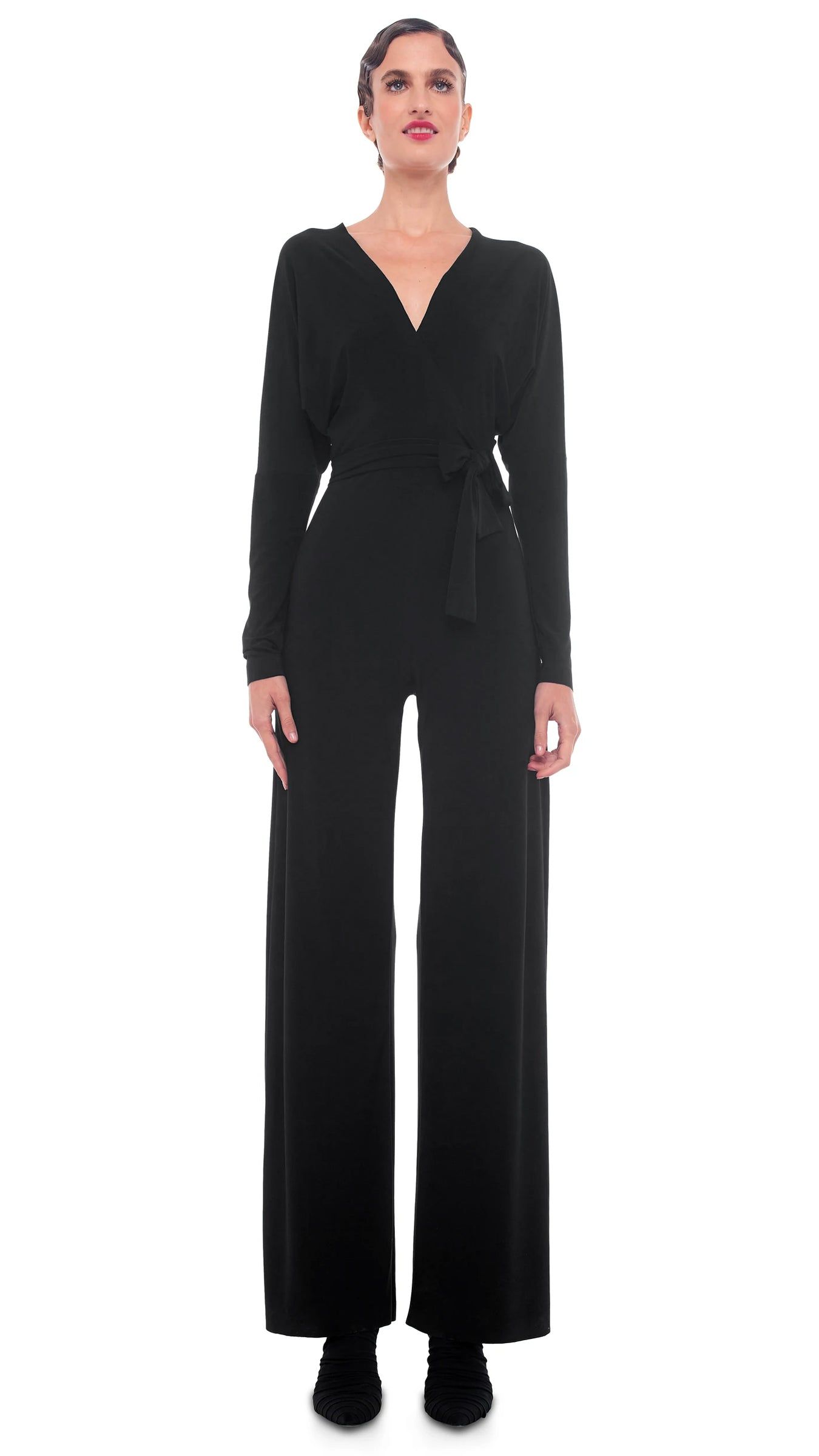 DOLMAN WRAP JUMPSUIT sold by Norma Kamali