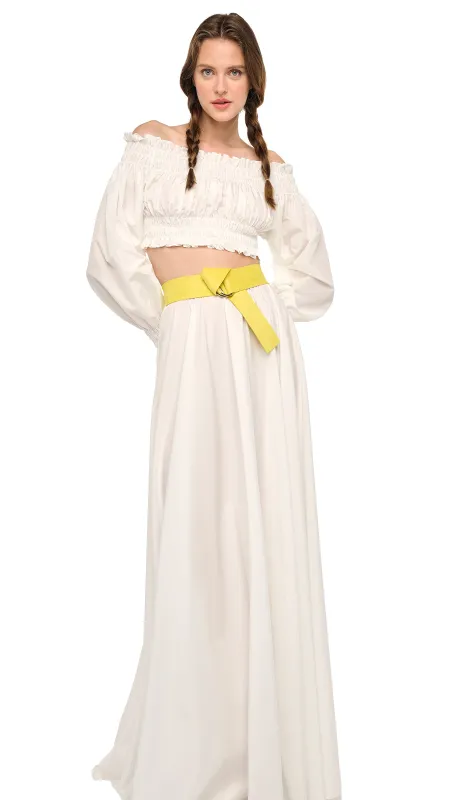 FLARED SKIRT TO FLOOR made by Sweats