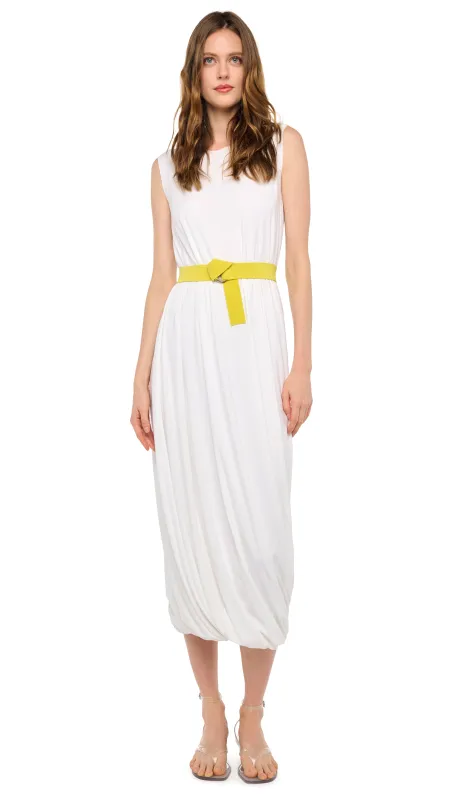 SLEEVELESS TWIST MIDCALF DRESS made by Norma Kamali