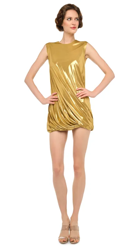 SLEEVELESS TWIST MINI DRESS made by Sweats