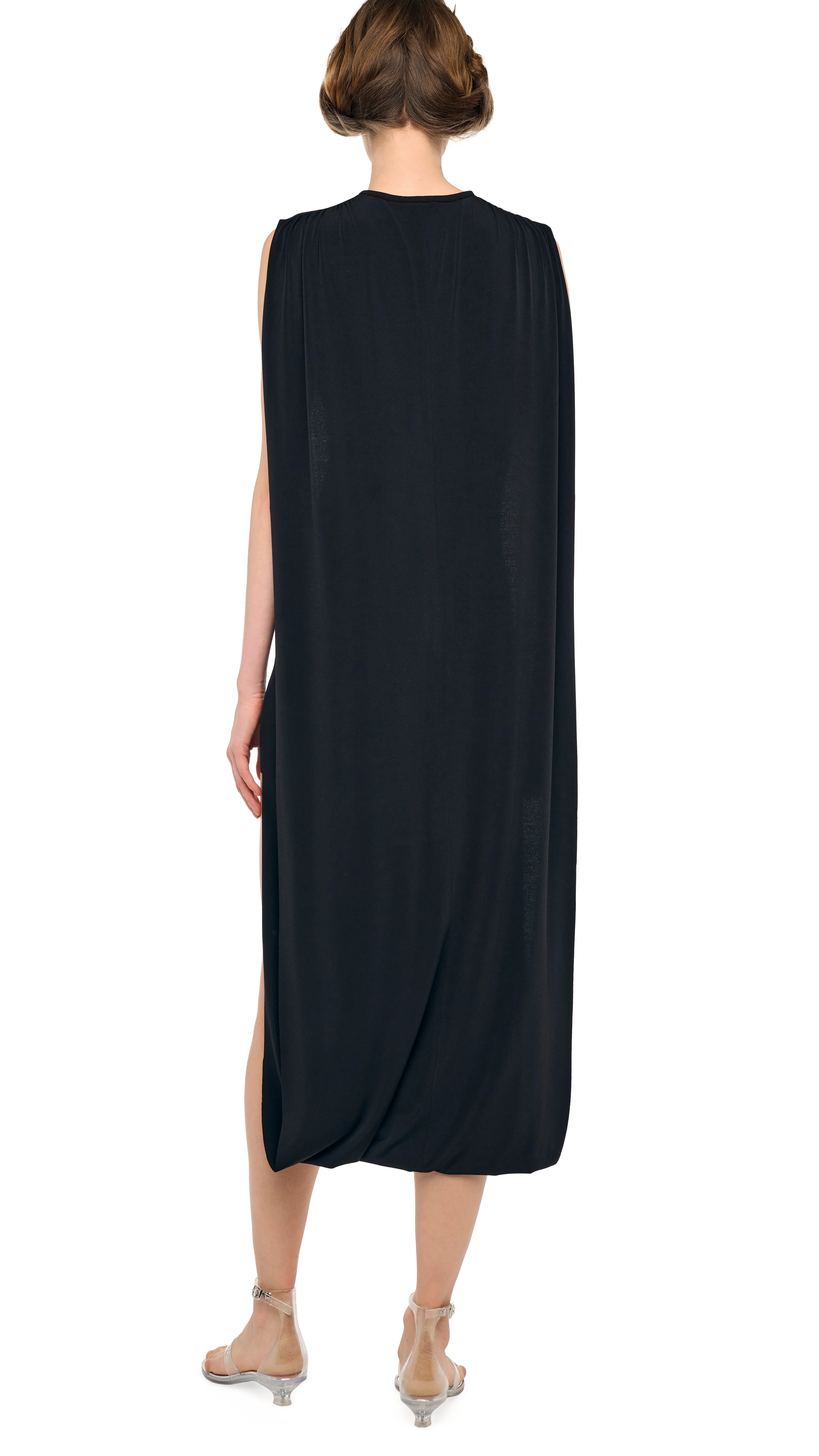 SLEEVELESS XL COCOON MINI DRESS sold by Norma Kamali product image thumbnail 4