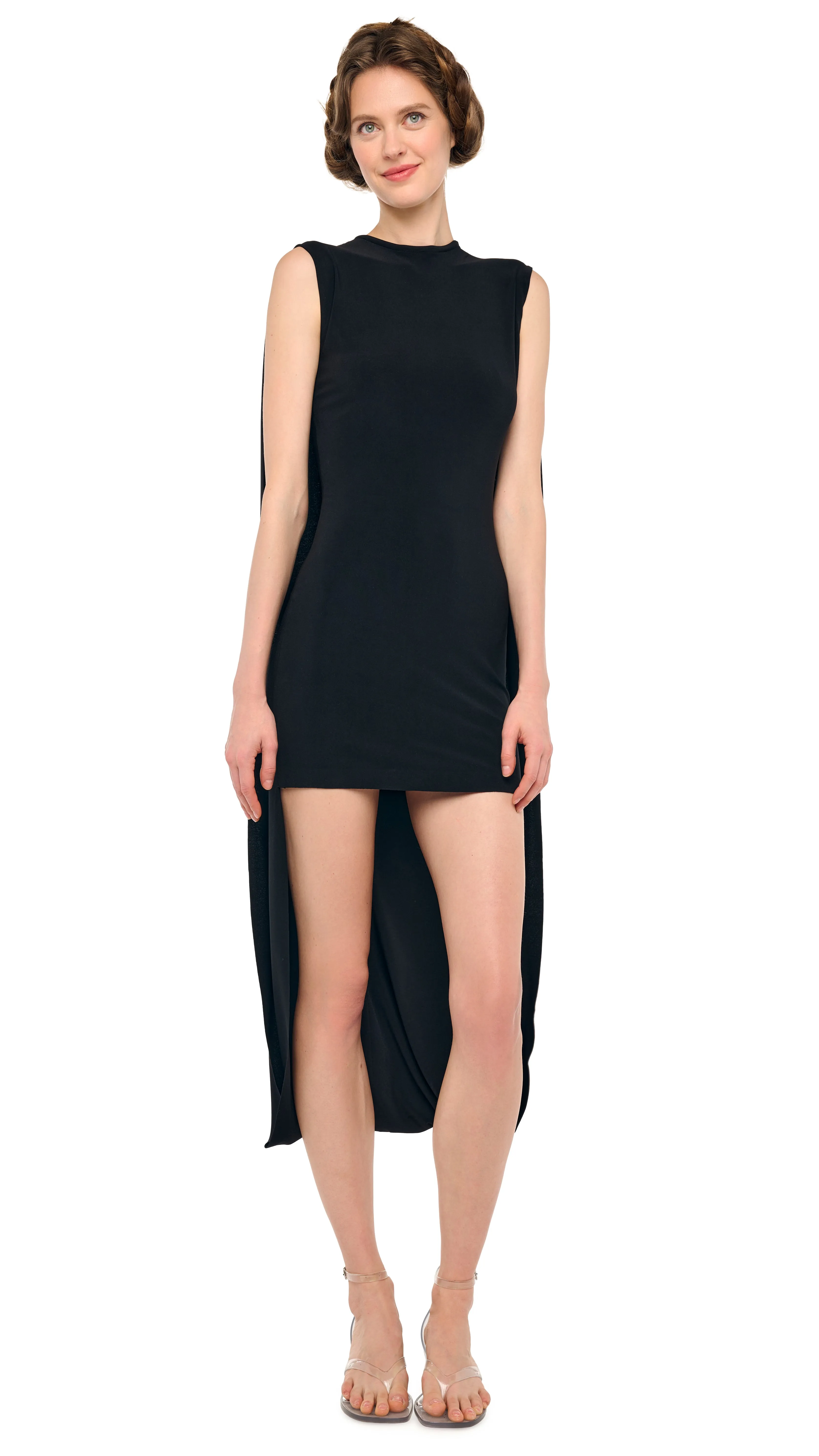 SLEEVELESS XL COCOON MINI DRESS sold by Norma Kamali product image thumbnail 2