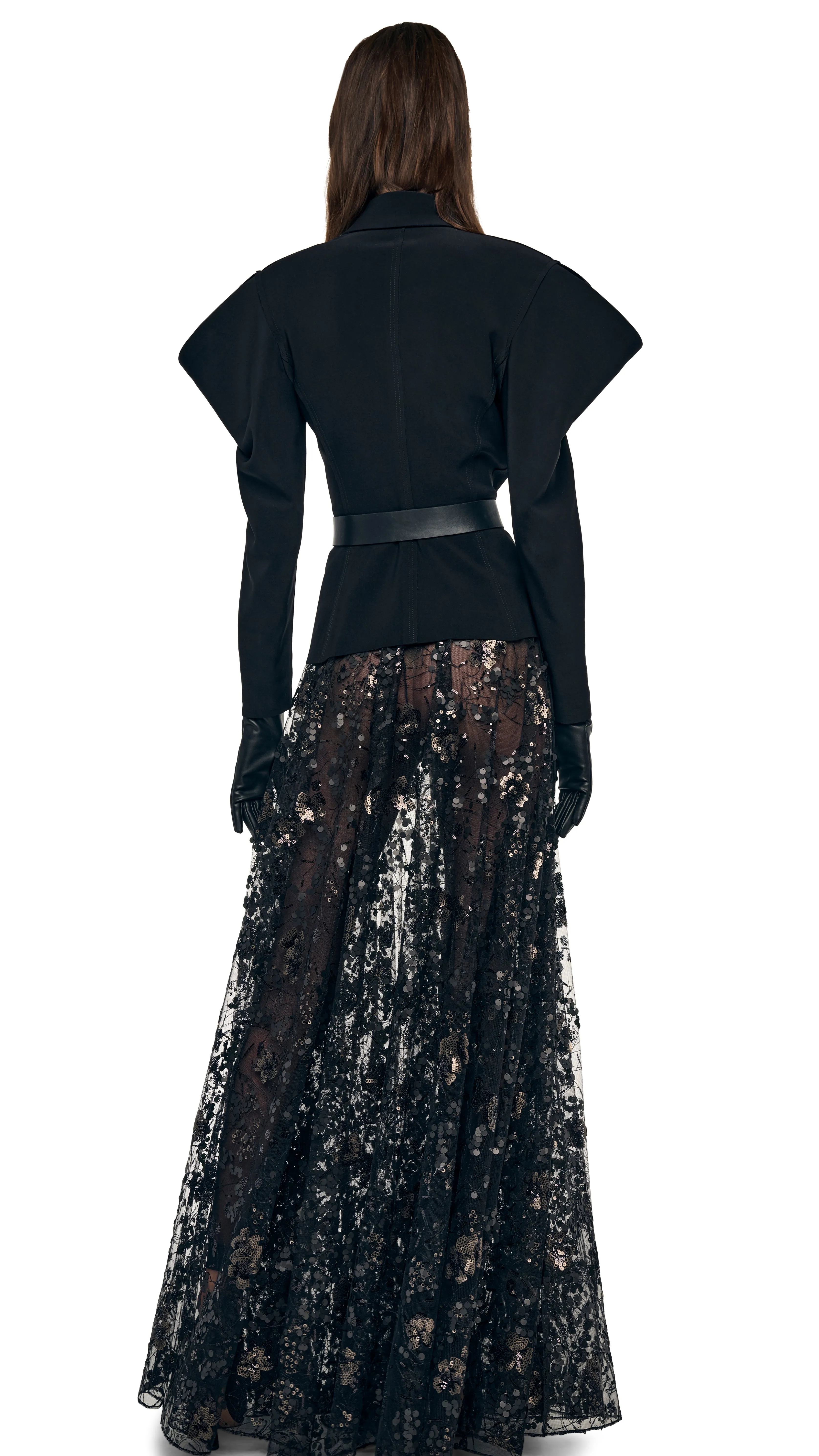 WING SLEEVE JACKET sold by Norma Kamali product image thumbnail 3