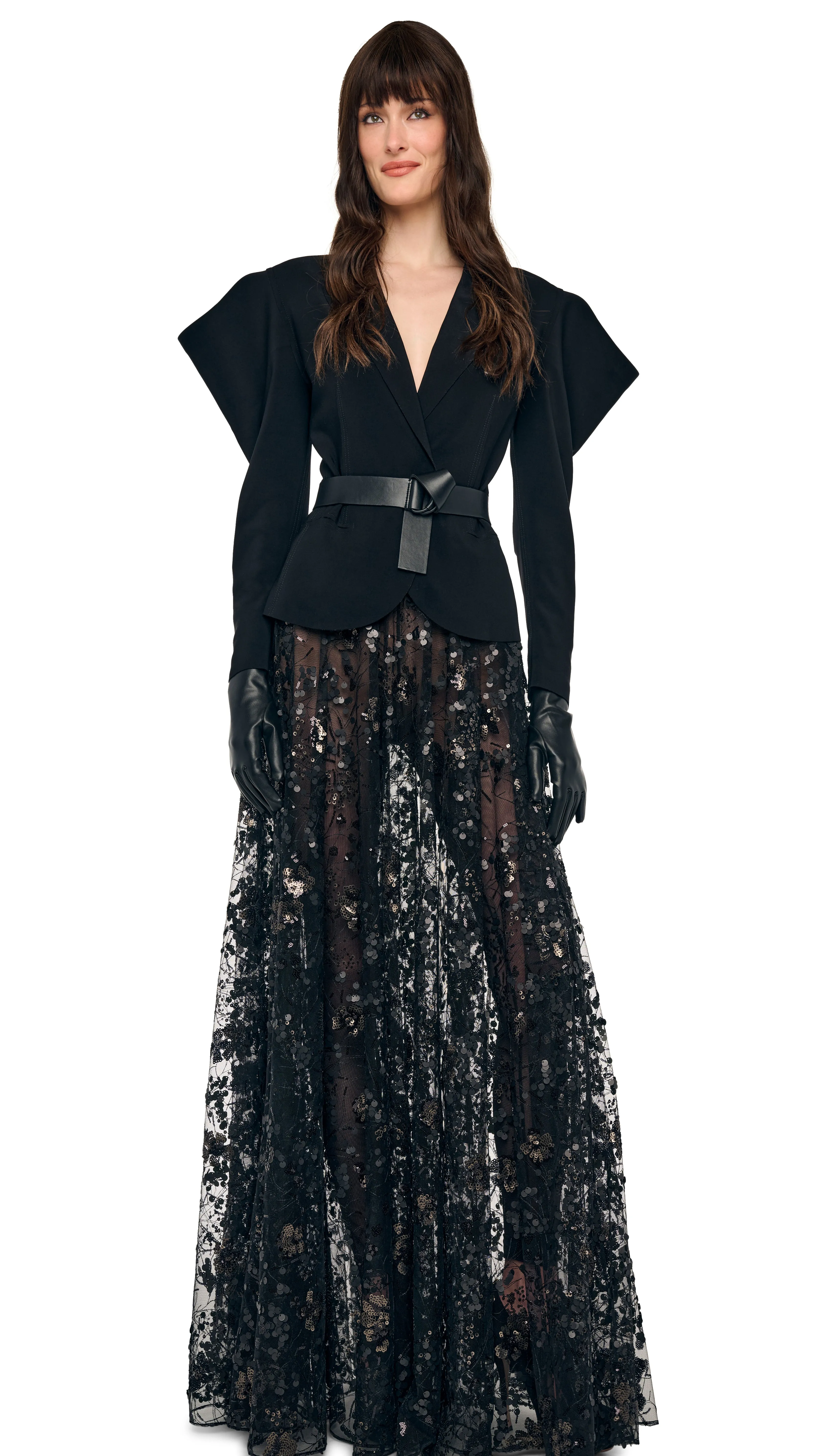 WING SLEEVE JACKET sold by Norma Kamali product image thumbnail 4