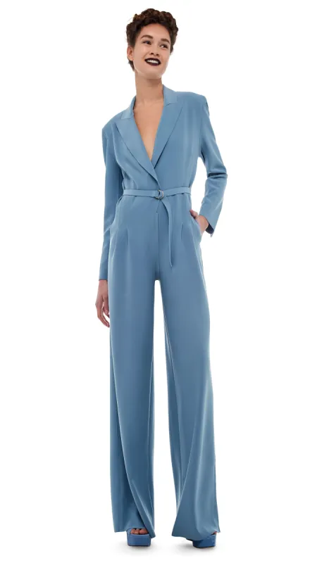 SINGLE BREASTED JUMPSUIT sold by Norma Kamali